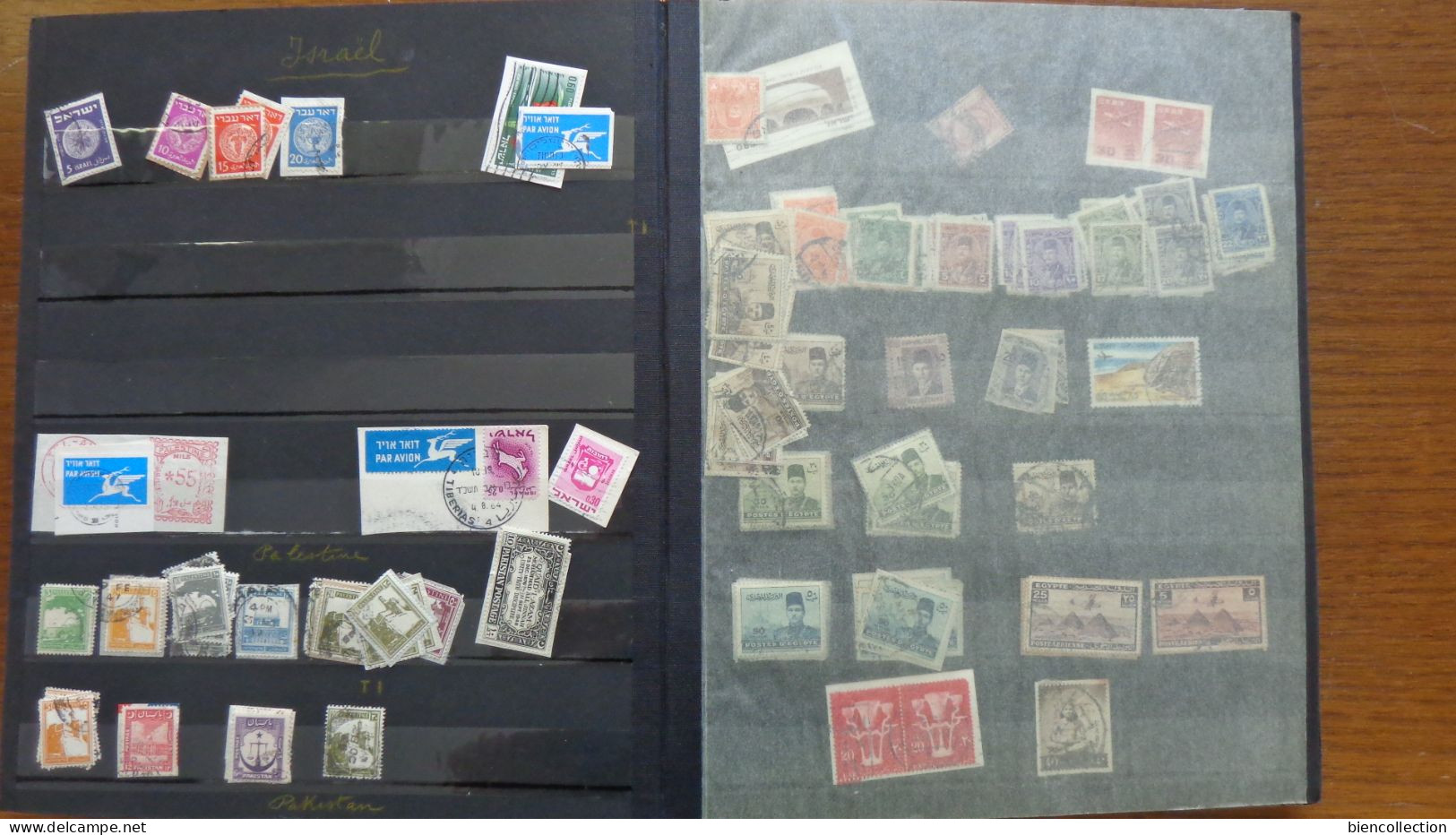 Classeur de plusieurs centaines de timbres "colonies Françaises, Europe et divers "