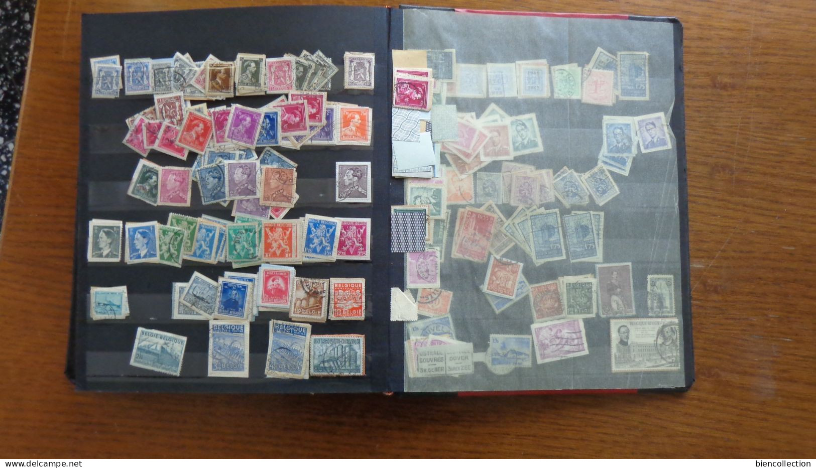 Classeur de plusieurs centaines de timbres "colonies Françaises, Europe et divers "