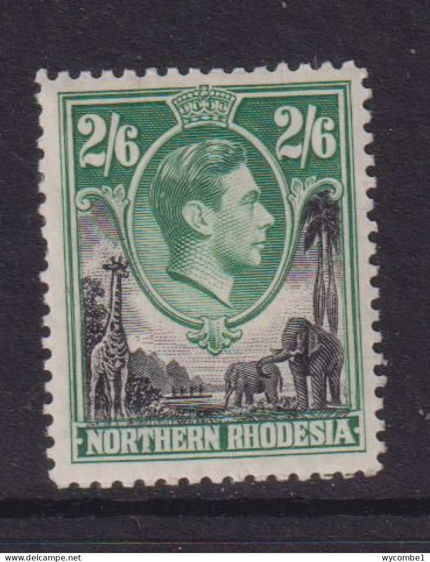 NORTHERN RHODESIA   - 1938 George VI 2s6d  Hinged Mint - Nordrhodesien (...-1963)