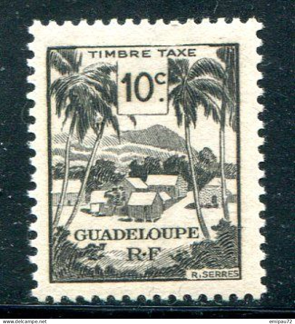 GUADELOUPE- Taxe Y&T N°41- Neuf Sans Charnière ** - Impuestos