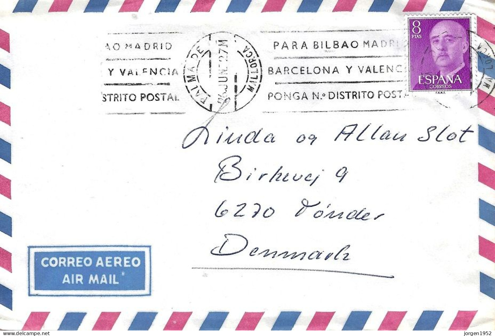 SPAIN # LETTER - Altri & Non Classificati