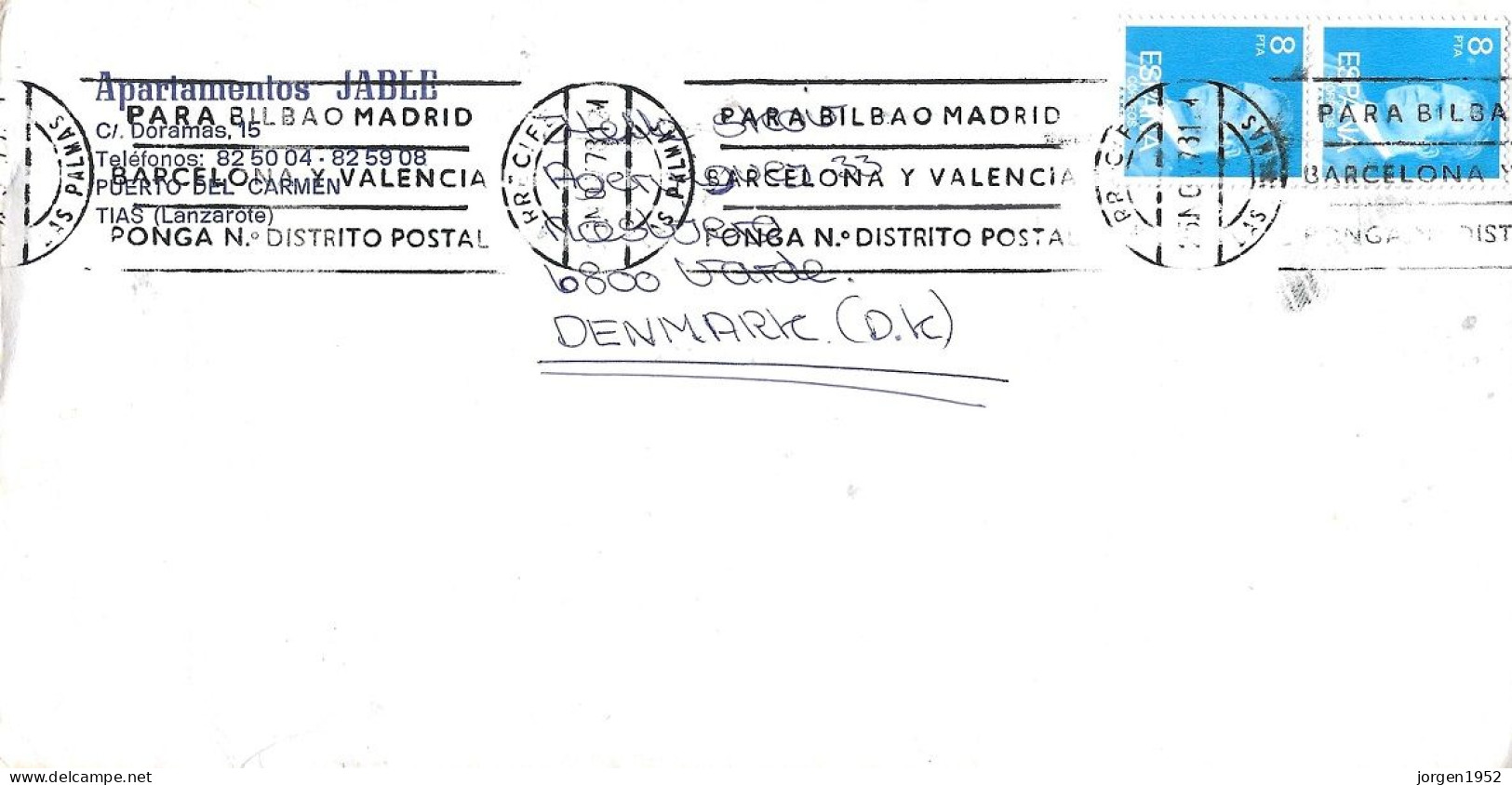 SPAIN # LETTER - Other & Unclassified