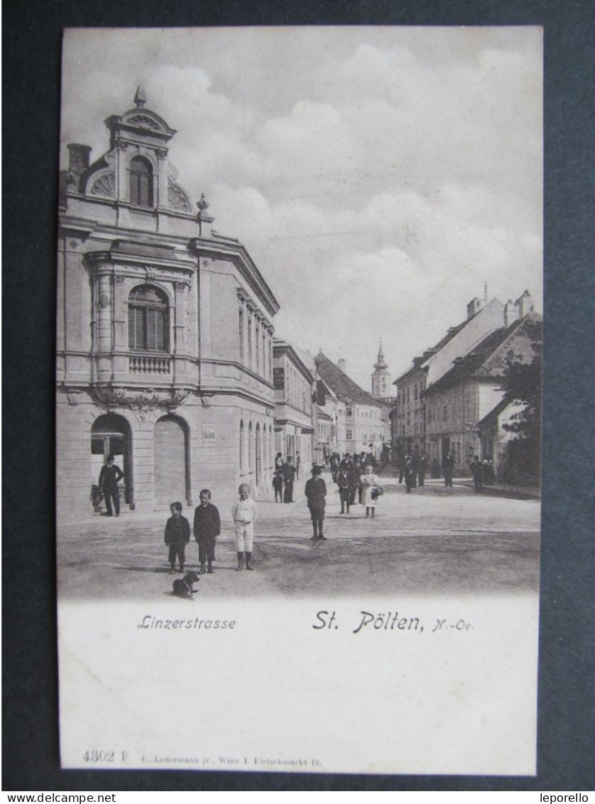 AK ST. PÖLTEN Linzerstrasse 1900 /// D*57911 - St. Pölten