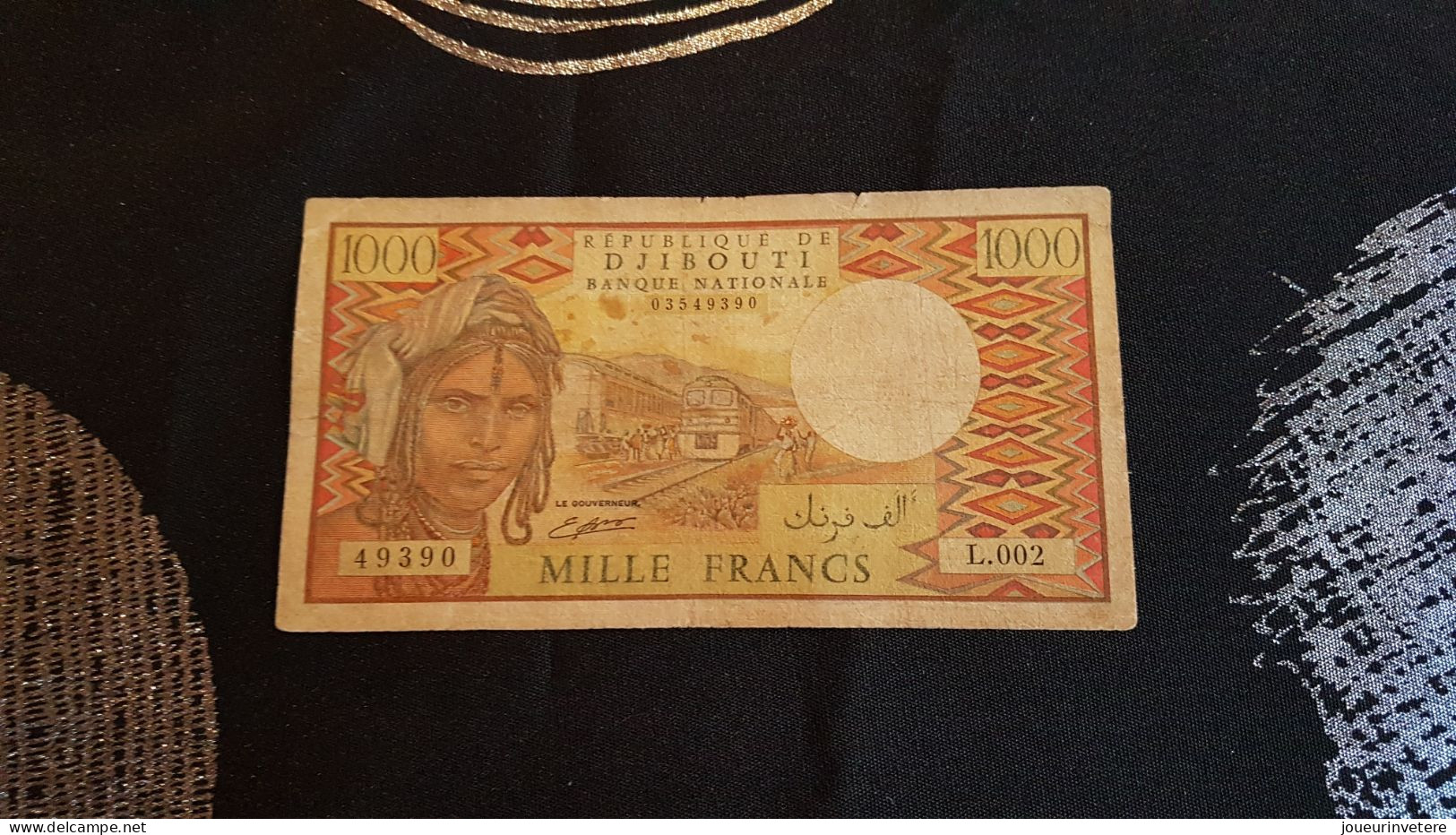 Djibouti 1000 Francs Non Daté (1979) L  002 Tb Etat - Autres & Non Classés