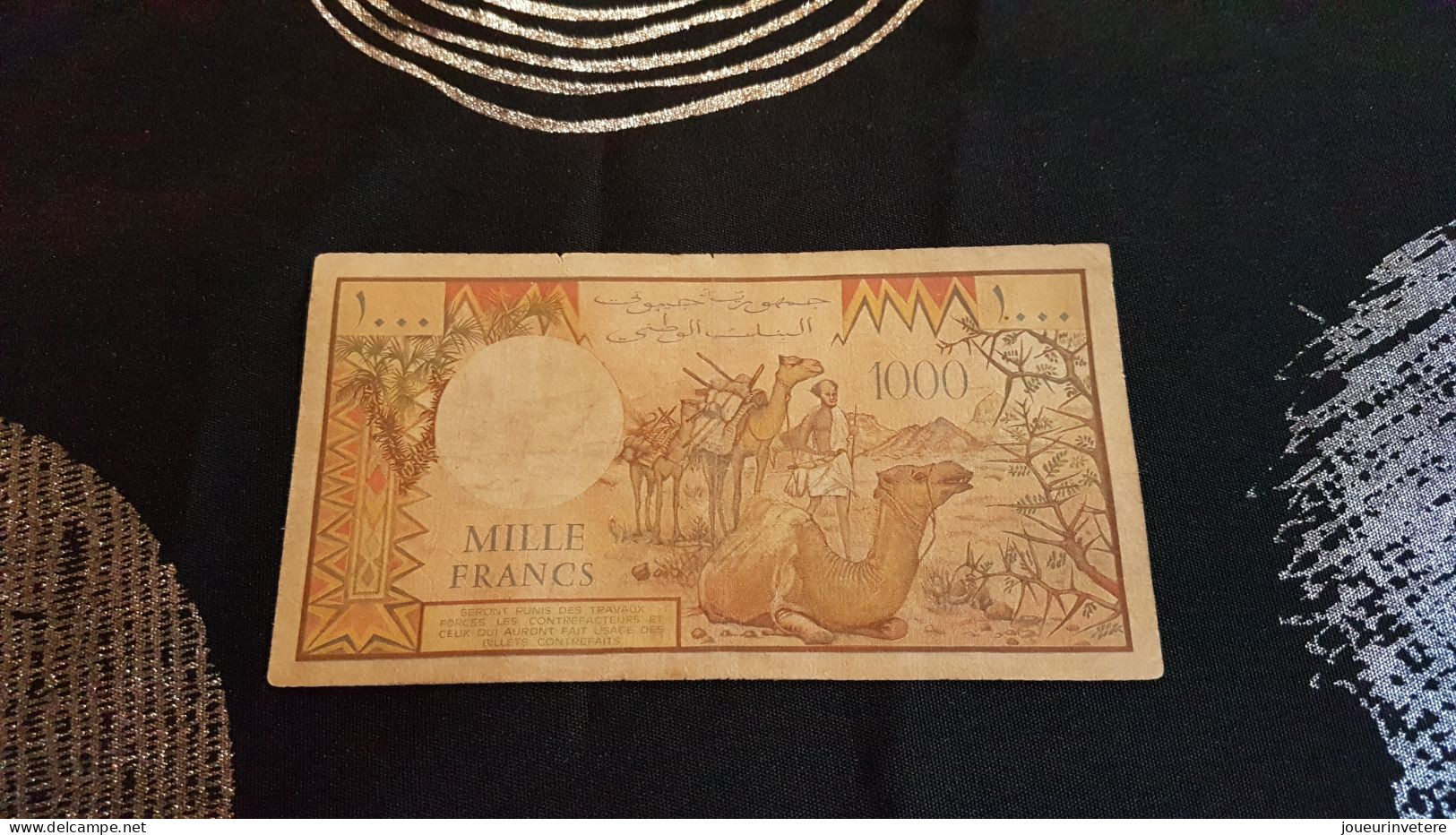 Djibouti 1000 Francs Non Daté (1979) L  002 Tb Etat - Altri & Non Classificati