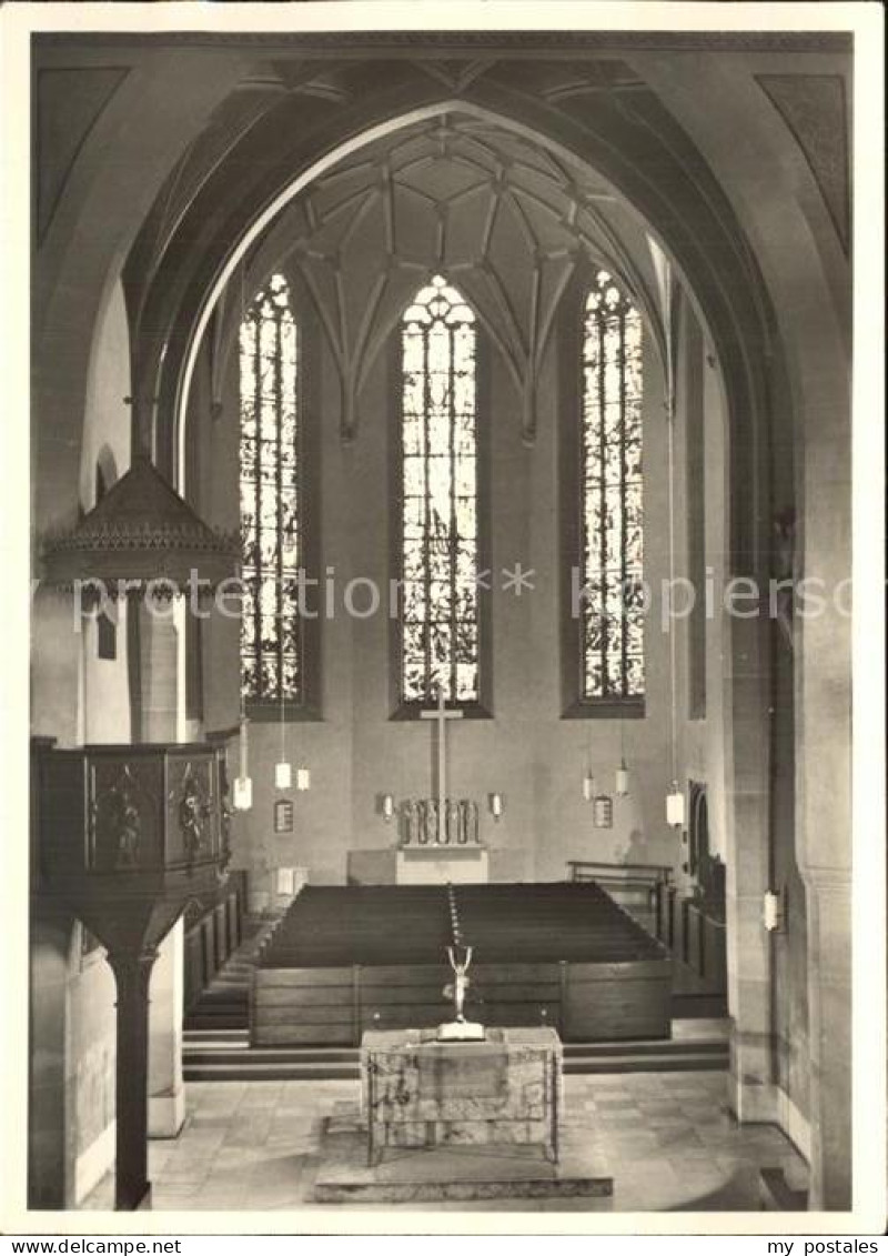 42563833 Backnang Stiftskirche Altar Backnang - Backnang