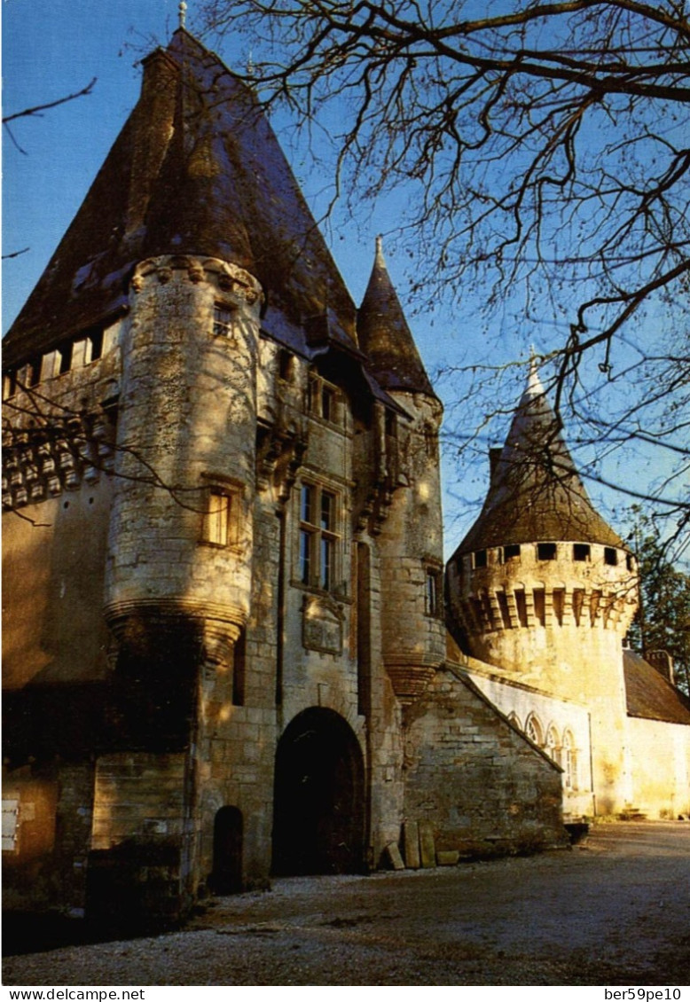 79 CHEF-BOUTONNE CHATEAU DE JAVARZAY L'ENTREE DU DONJON - Chef Boutonne