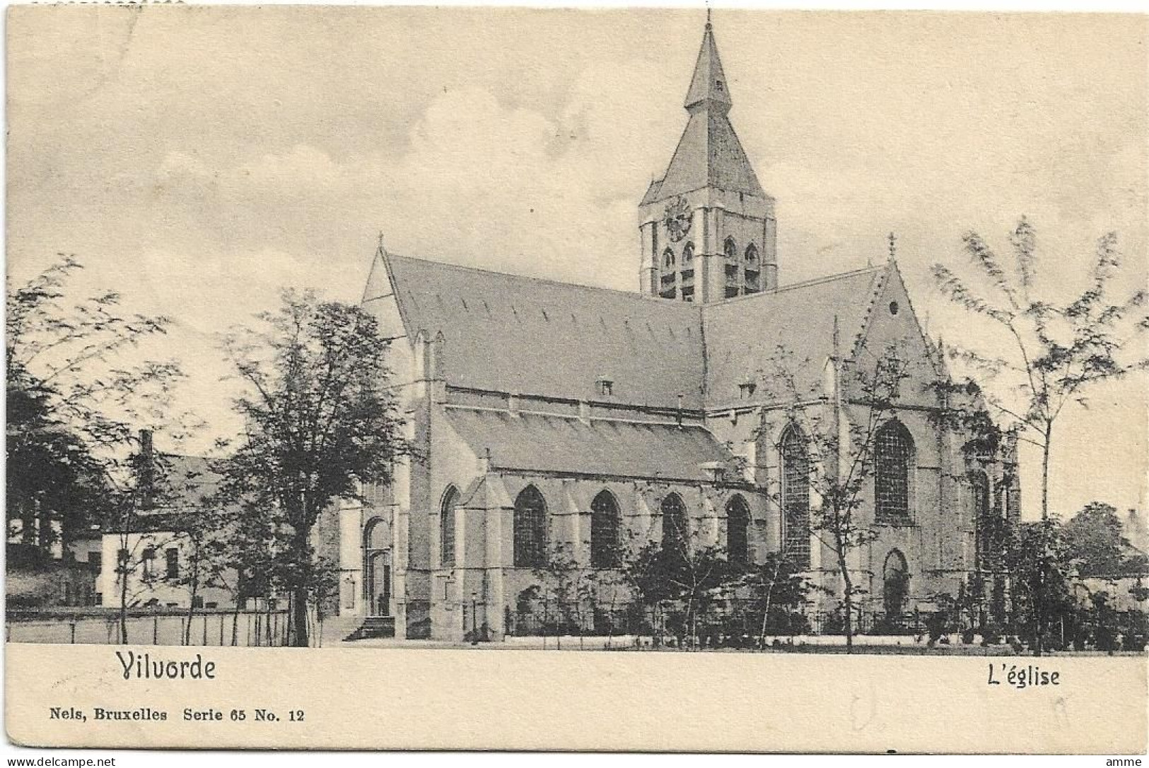 Vilvoorde - Vilvorde  *  Eglise  (Nels, 12) - Vilvoorde