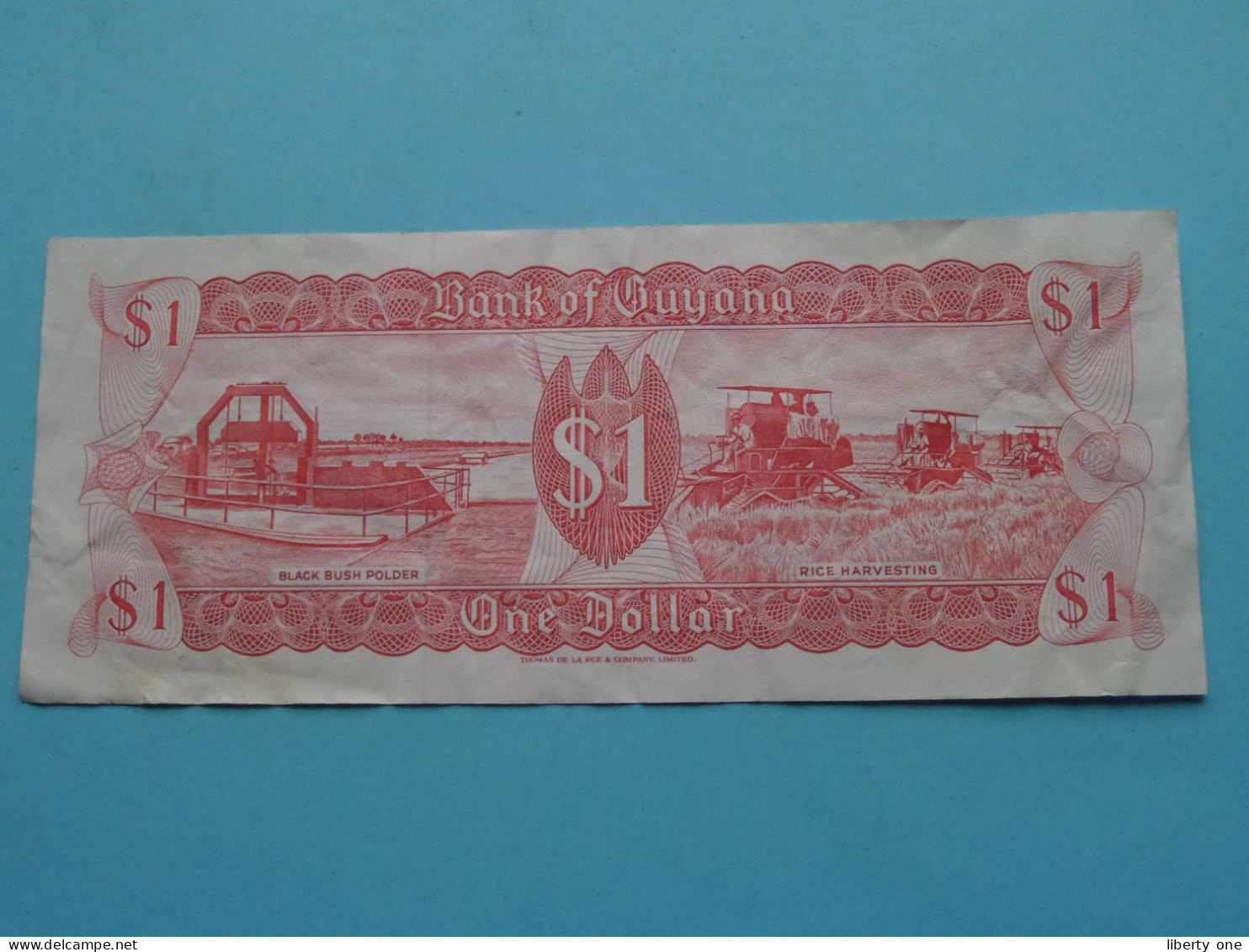 One (1) Dollar ( See / Voir Scans ) GUYANA ( Circulated ) ! - Guyana
