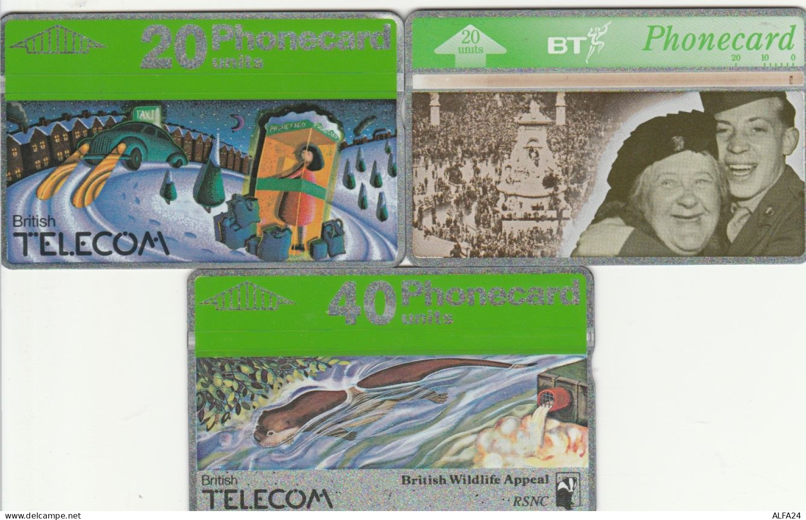 LOT 3 PHONE CARDS REGNO UNITO (PY2224 - BT Allgemeine