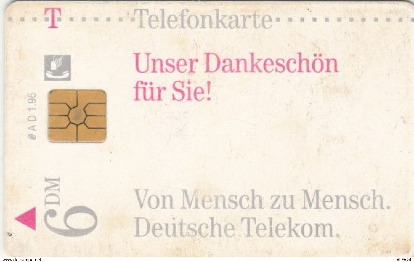 PHONE CARD GERMANIA SERIE D (PY1926 - E-Series : Edizione Della D. Postreklame