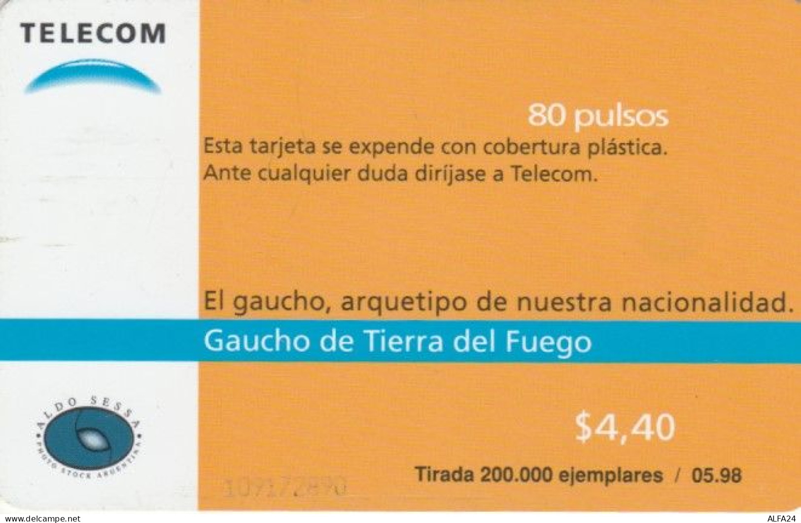 PHONE CARD ARGENTINA (PY1922 - Argentinië