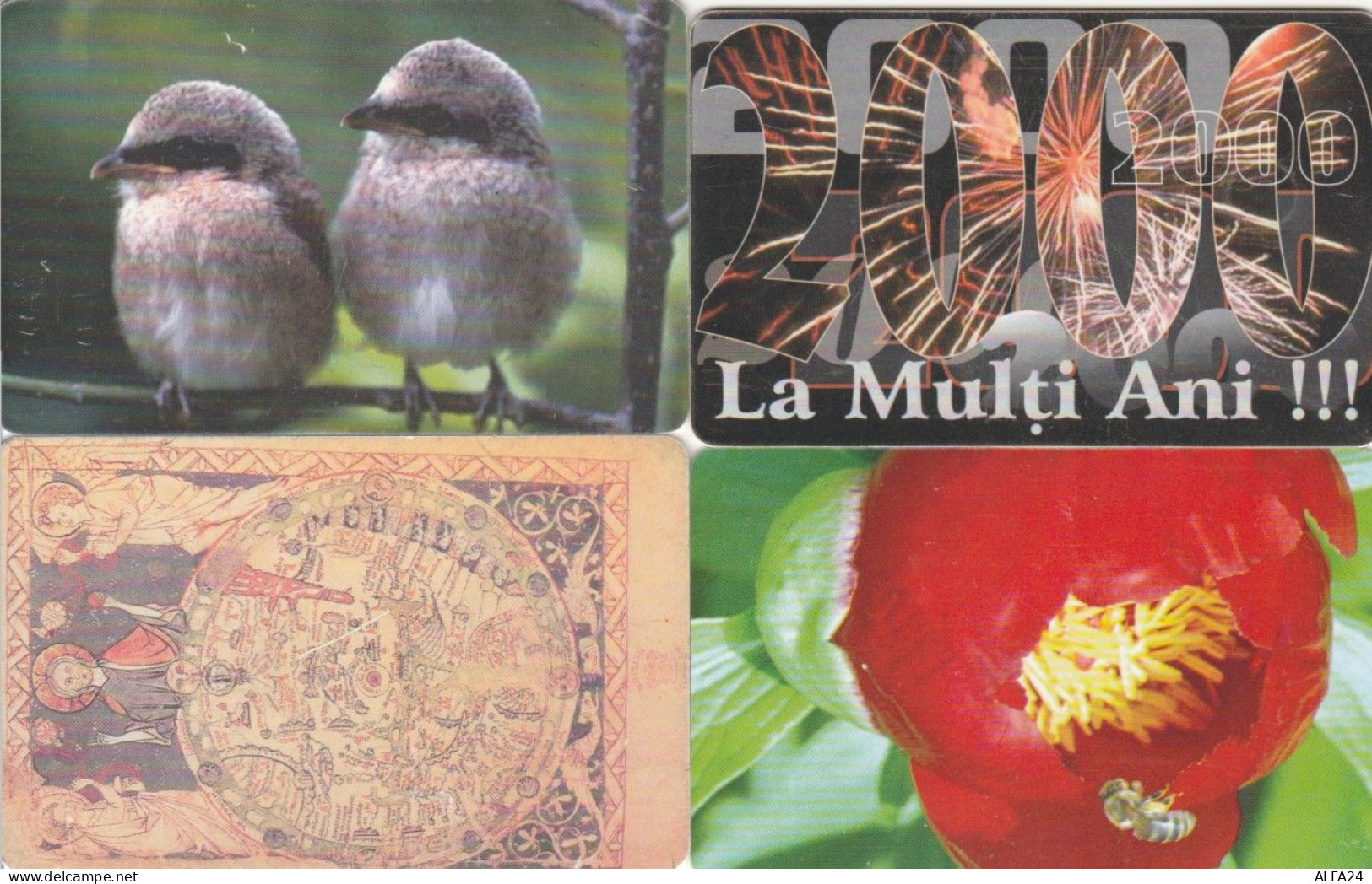 LOT 4 PHONE CARDS ROMANIA (PY2234 - Roumanie