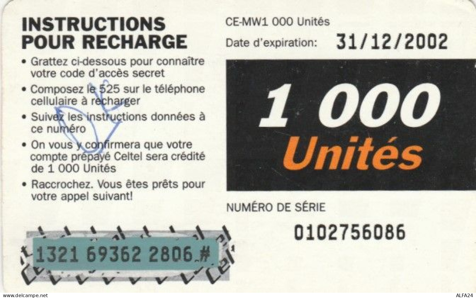 PREPAID PHONE CARD KENIA (PY42 - Kenia