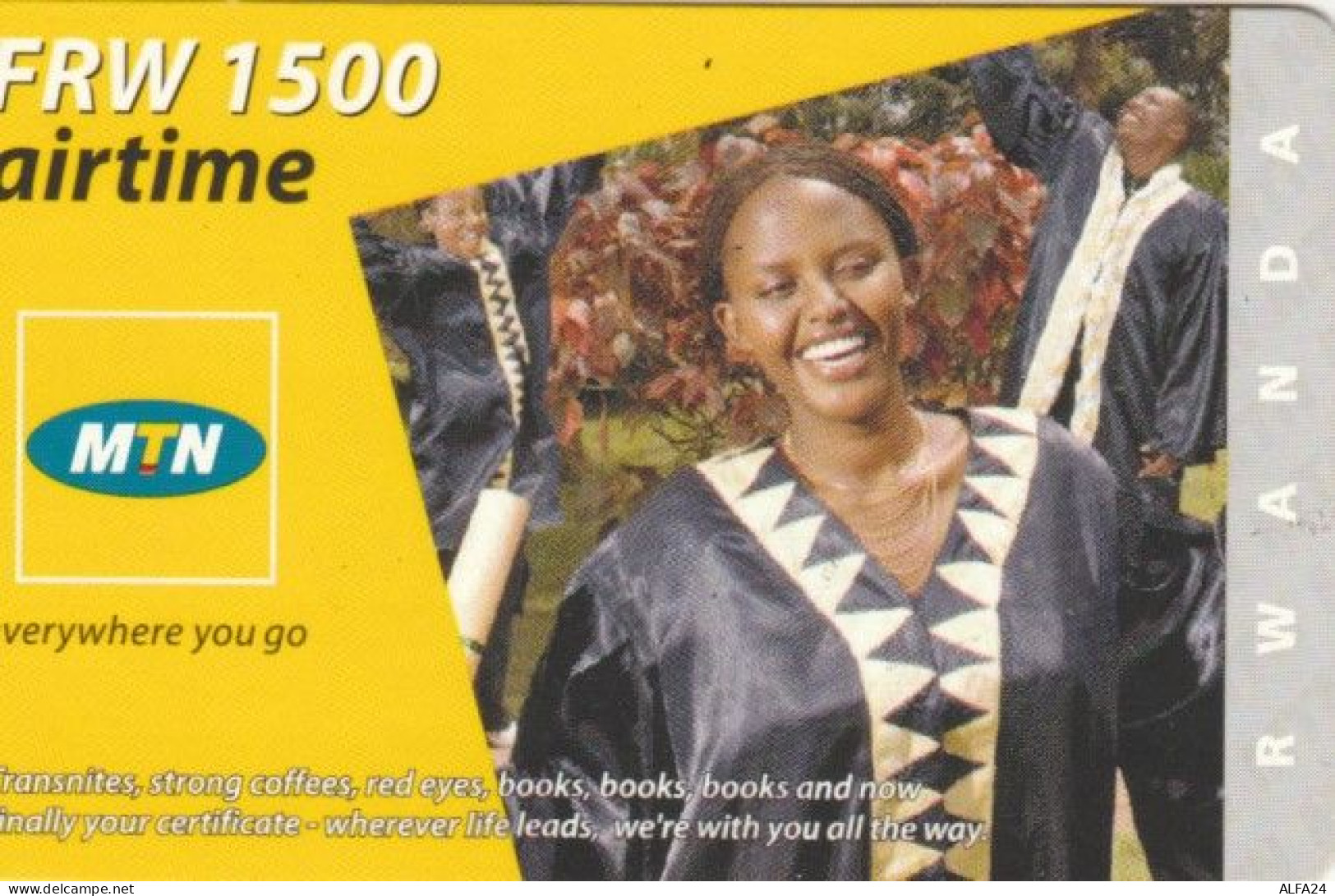 PREPAID PHONE CARD RWANDA (PY13 - Rwanda