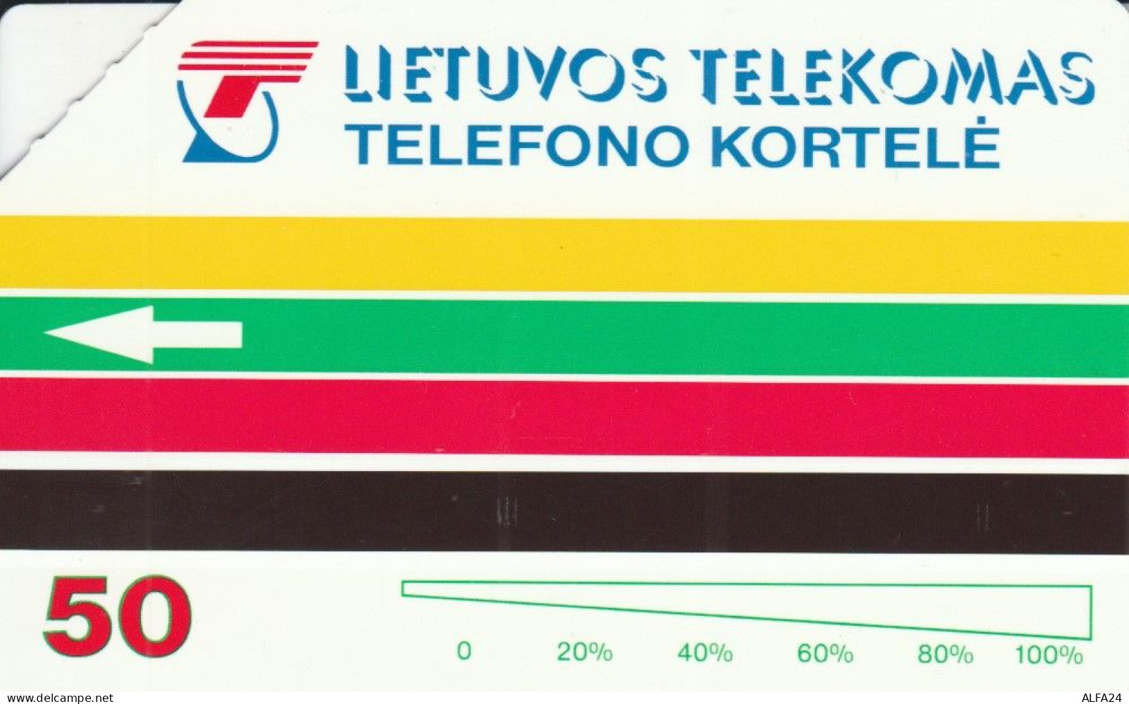 PHONE CARD URMET LITUANIA (PY2820 - Lithuania