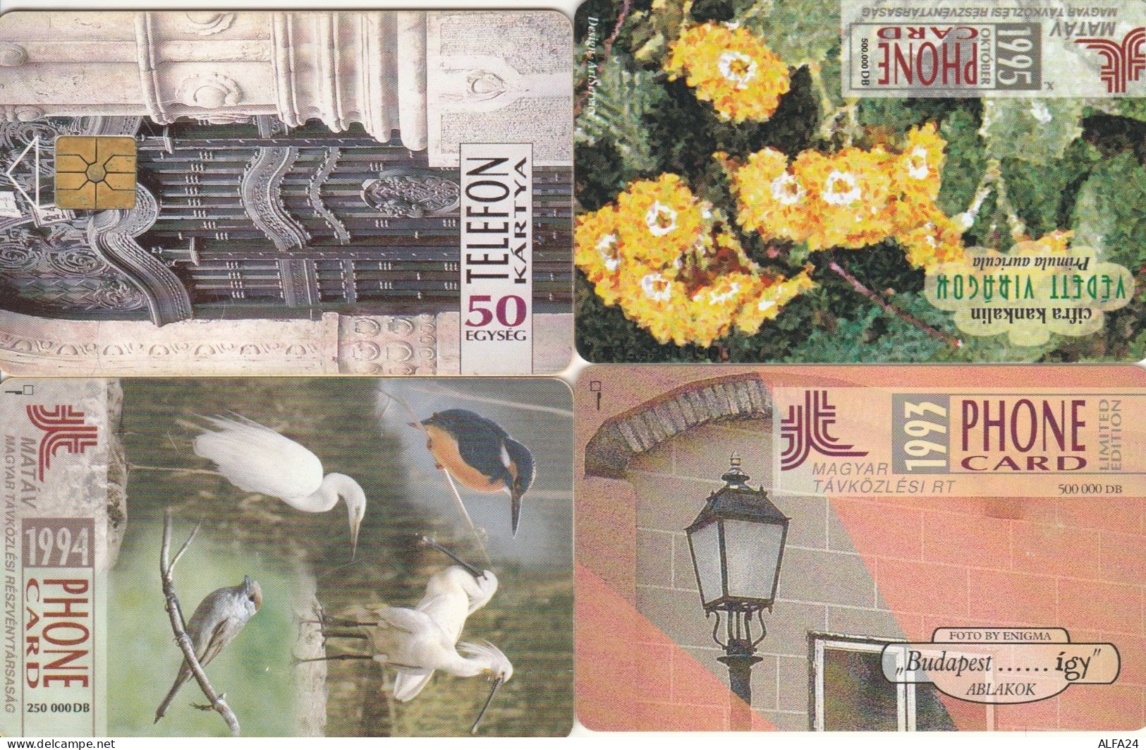 4 PHONE CARDS UNGHERIA (PY2635 - Hongrie