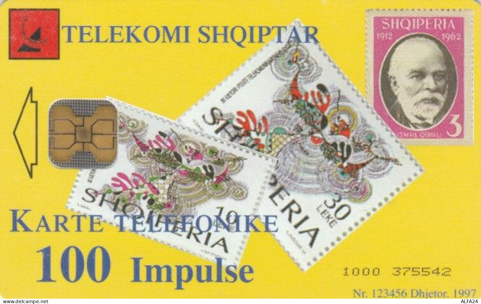 PHONE CARD ALBANIA (PY1008 - Albanien