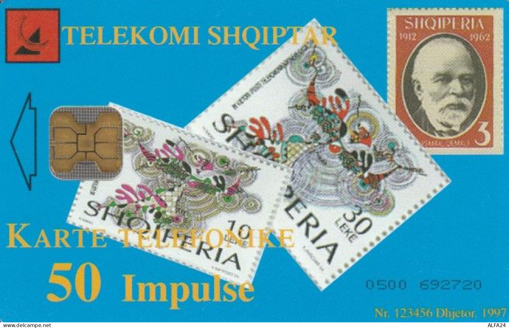 PHONE CARD ALBANIA (PY1007 - Albanien