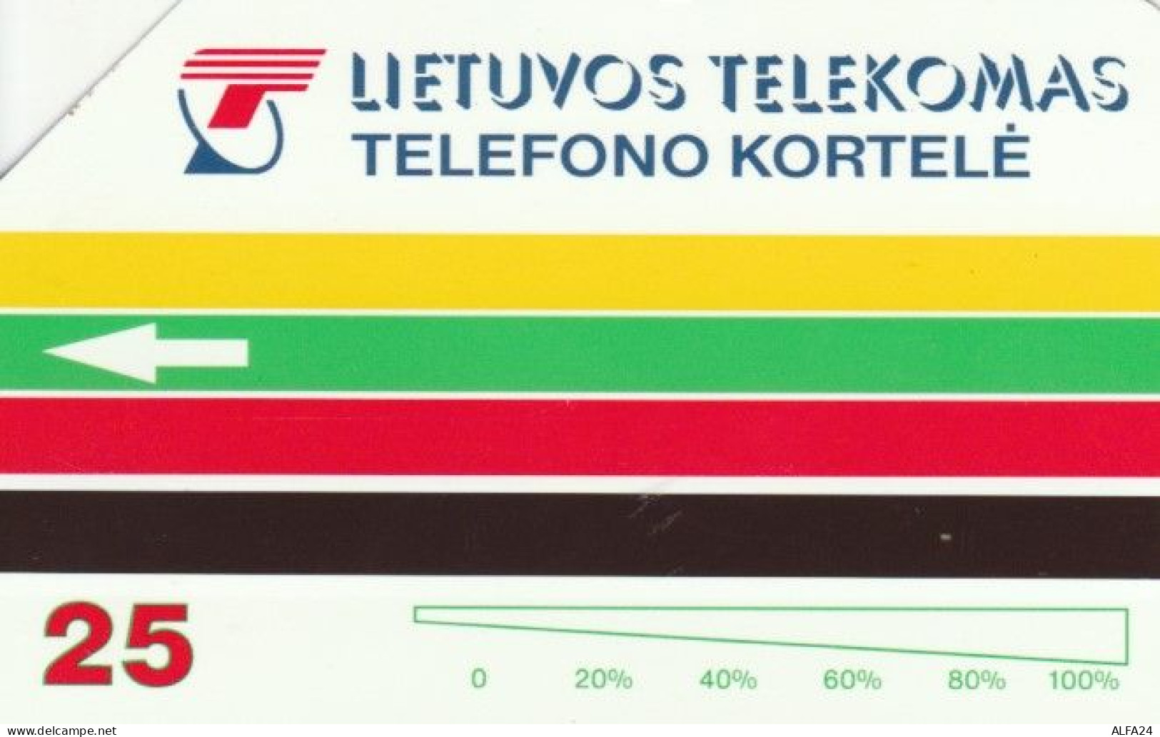 PHONE CARD LITUANIA URMET (PY979 - Lituanie