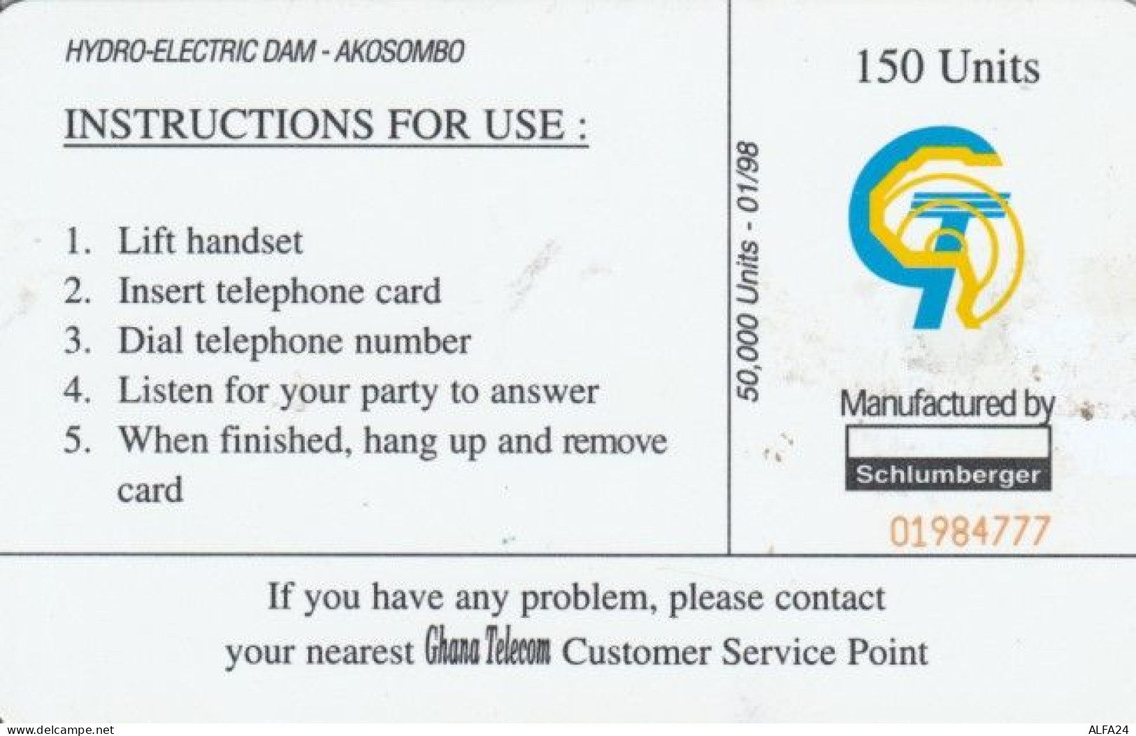 PHONE CARD GHANA (PY917 - Ghana