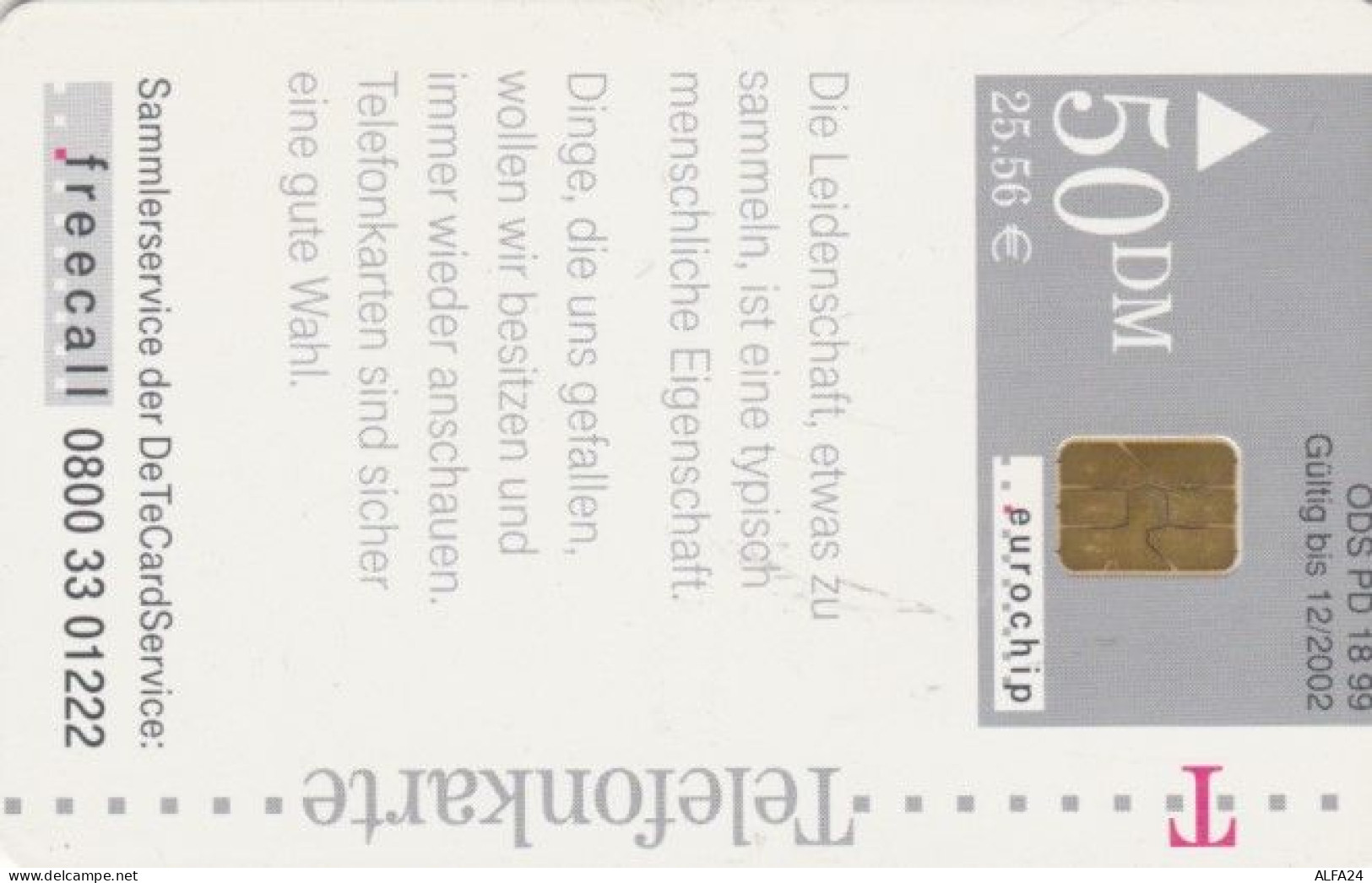 PHONE CARD GERMANIA SERIE PD (PY924 - P & PD-Series : Guichet - D. Telekom