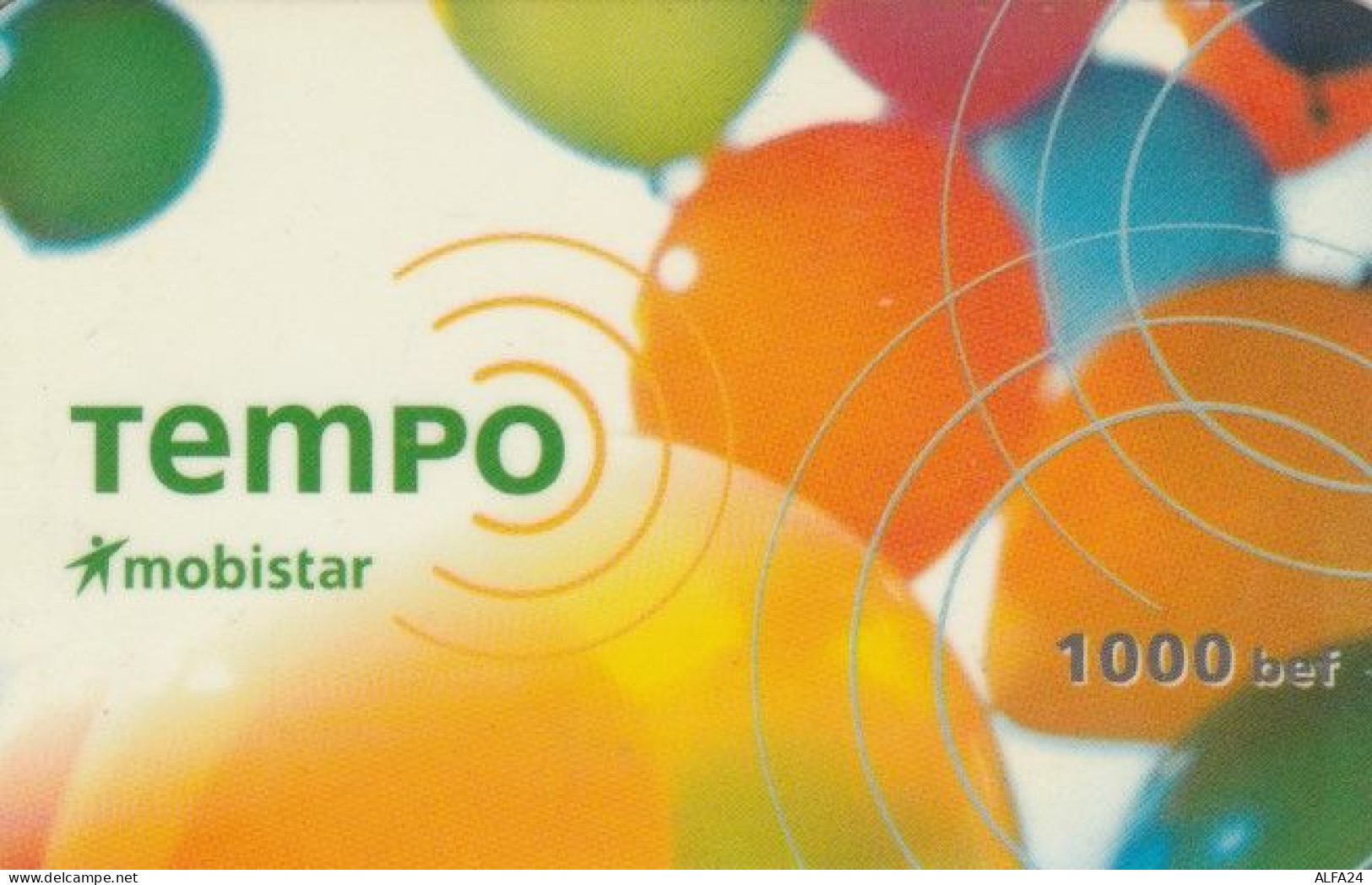 PREPAID PHONE CARD BELGIO (PY819 - GSM-Kaarten, Herlaadbaar & Voorafbetaald