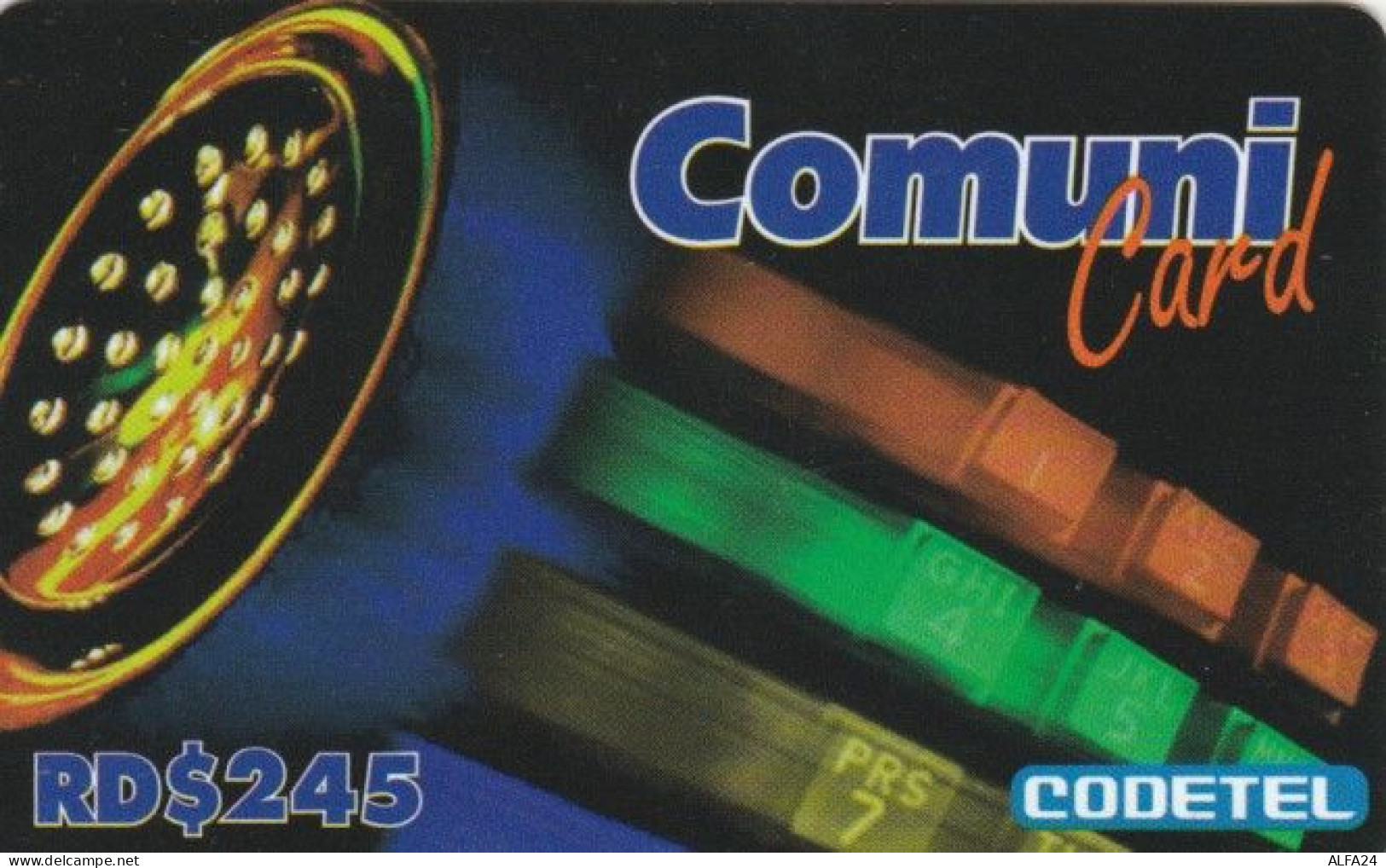 PREPAID PHONE CARD REPUBBLICA DOMINICANA (PY635 - Dominicana