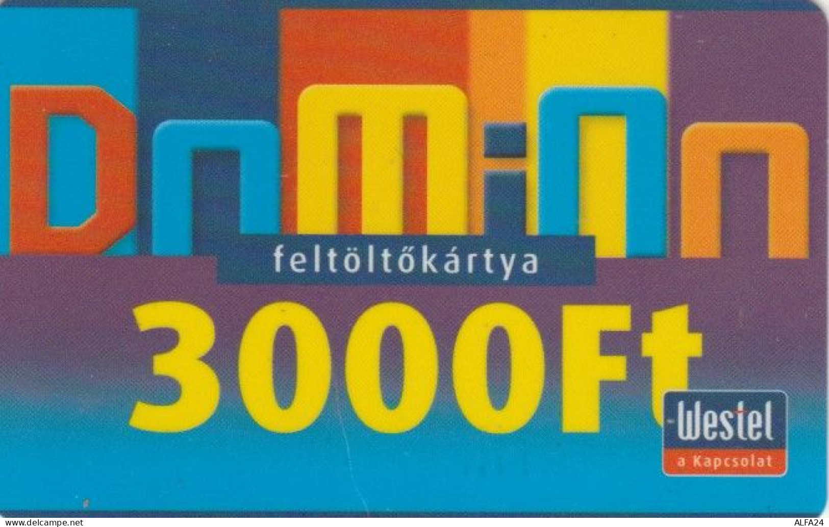 PREPAID PHONE CARD UNGHERIA WESTEL (PY625 - Hungary