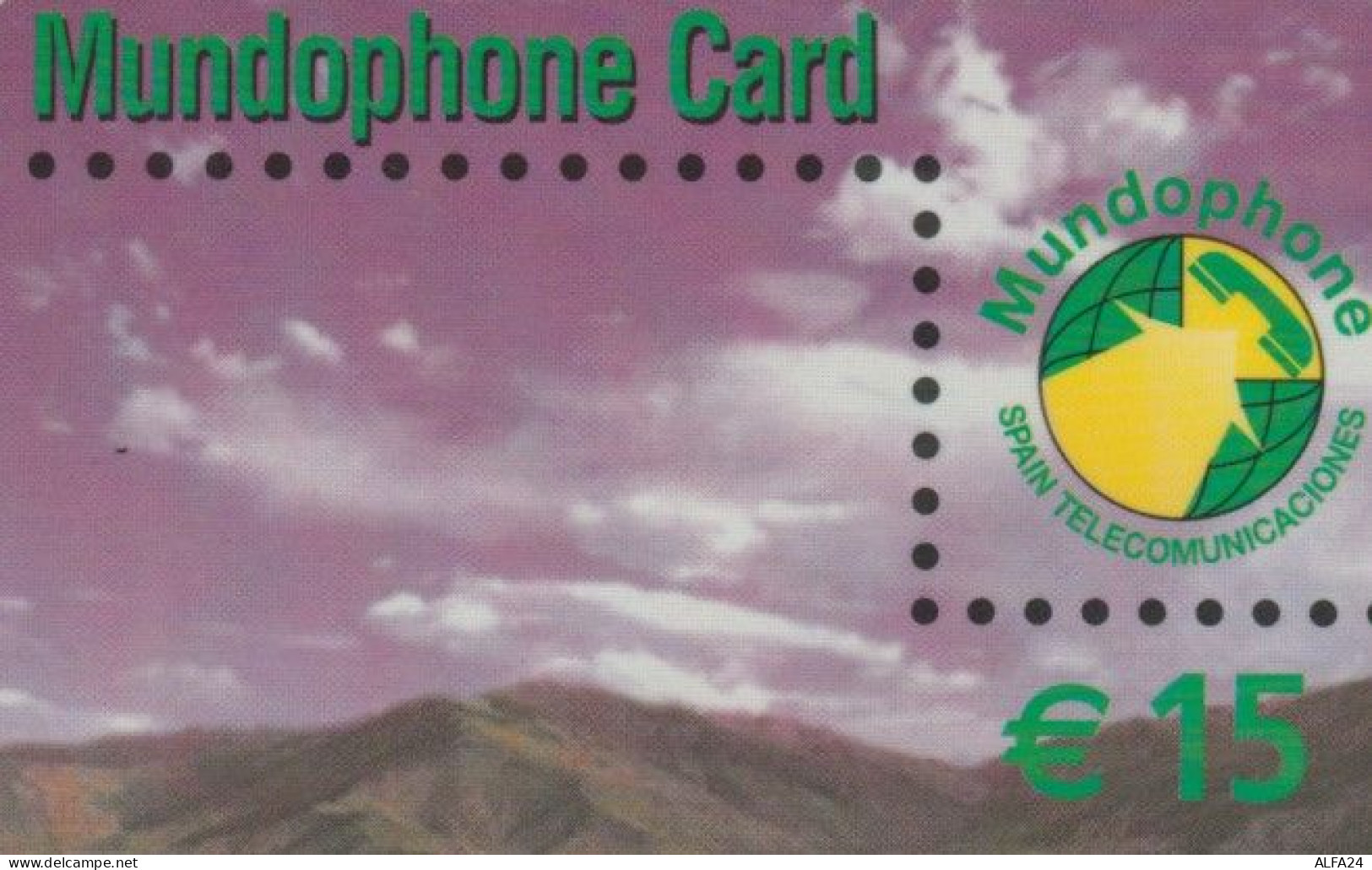 PREPAID PHONE CARD SPAGNA (PY554 - Sonstige & Ohne Zuordnung