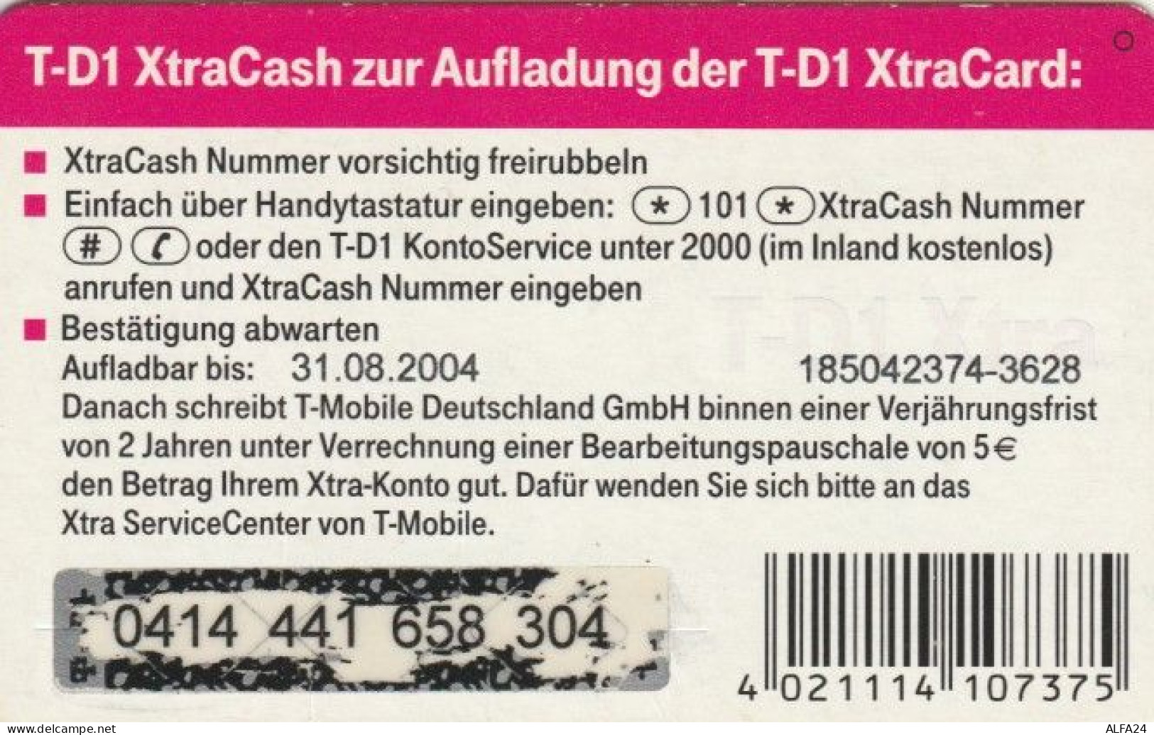 PREPAID PHONE CARD GERMANIA (PY553 - [2] Prepaid
