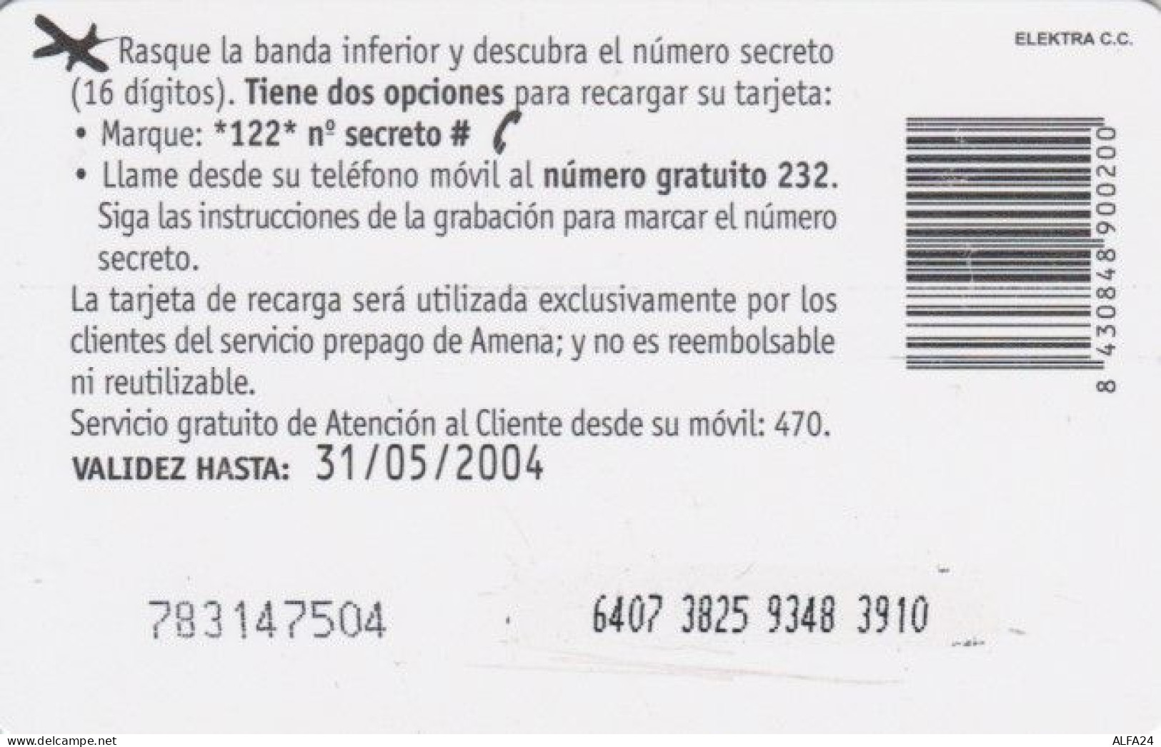 PREPAID PHONE CARD SPAGNA CANARIE (PY491 - Other & Unclassified