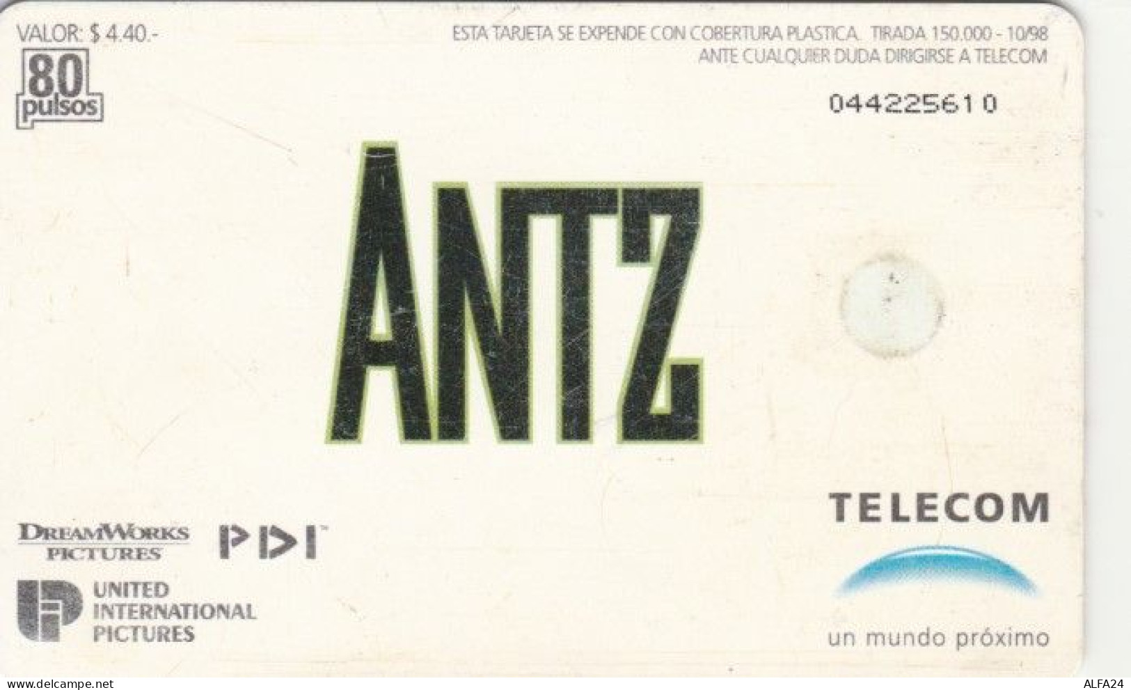 PHONE CARD ARGENTINA Not Perfect (PY1039 - Argentina