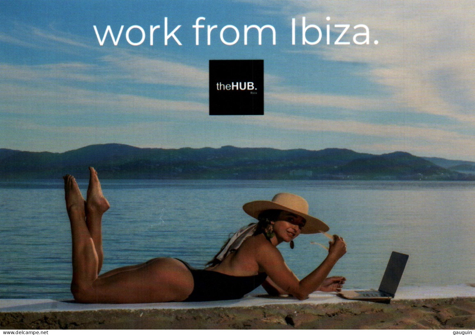 CPM - PIN UP En Maillot De Bain - PUB "Work From IBIZA" - Edition Pub - Pin-Ups