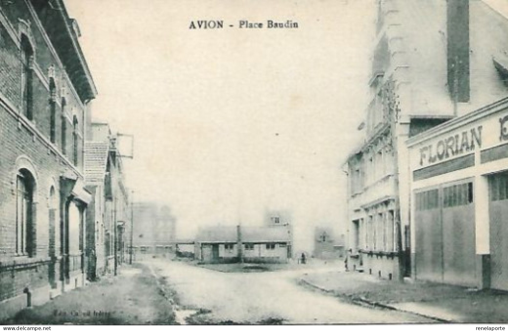 Avion ( 3 Cartes ) Place Baudin,rue E Dépret Et Boulevard L Demailly - Avion