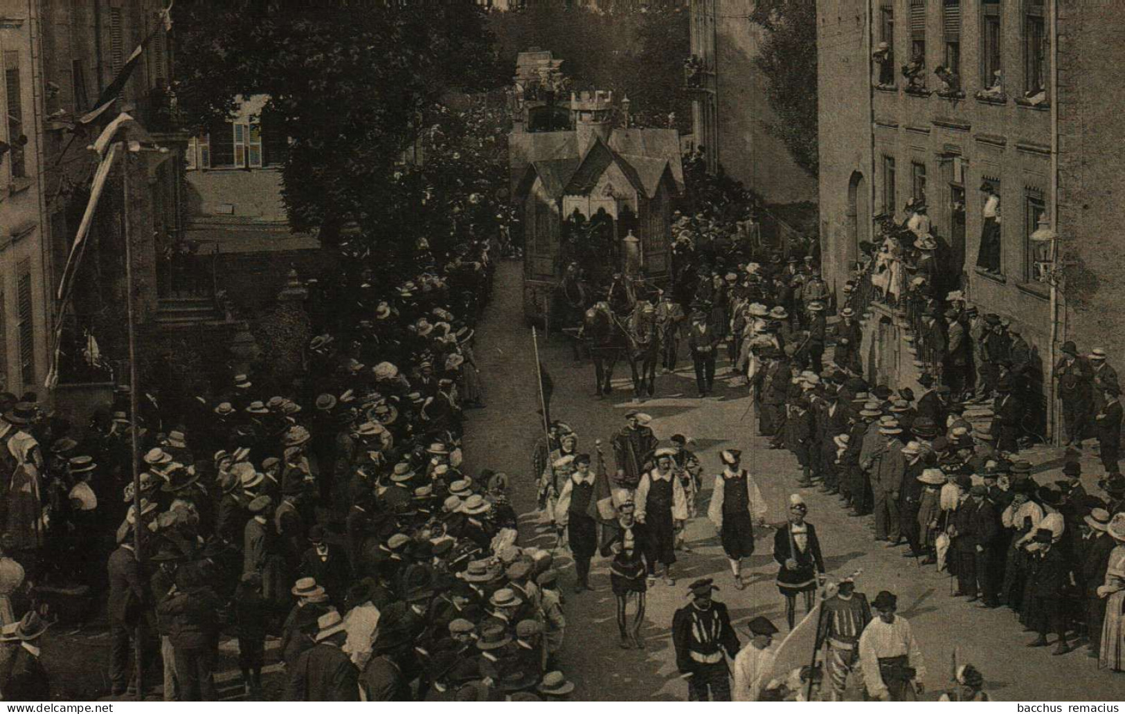 ESCH-SUR-ALZETTE    Historisch-Allegorischer Festzug Am14.August 1910 Alchimistenheim Im 17. Jahrhundert - Esch-Alzette