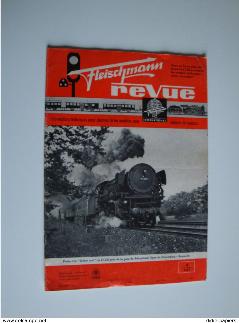 Modélisme Ferroviaire Revue FLEISCHMANN 1967,maquettes,accessoires,jouets - Allemagne