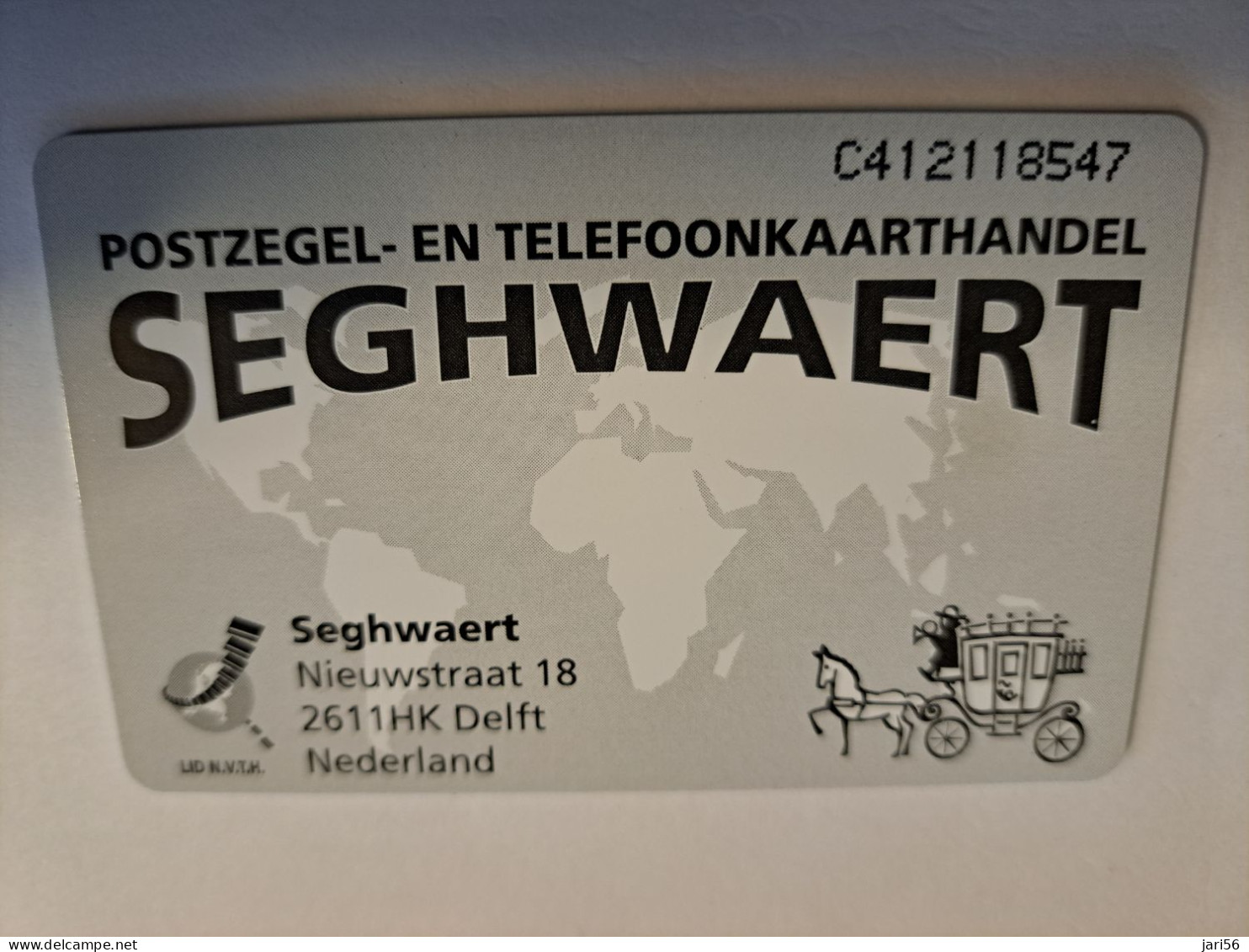 NETHERLANDS / FL 2,50- CHIP CARD / CRD 140 / SEGHWAERT  CARDEX 95/ POSTCOUCH / ONLY 650X    / PRIVATE  MINT  ** 15933** - [3] Tarjetas Móvil, Prepagadas Y Recargos