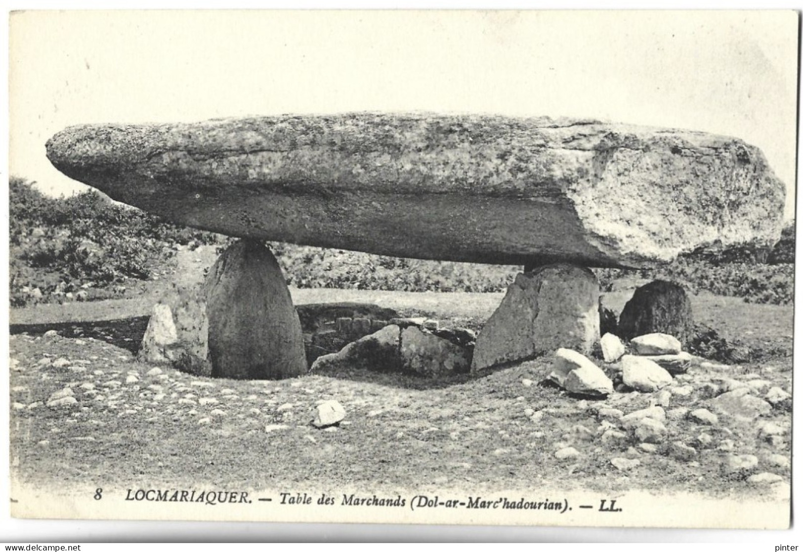 TABLE DES MARCHANDS - LOCMARIAQUER - Dolmen & Menhirs