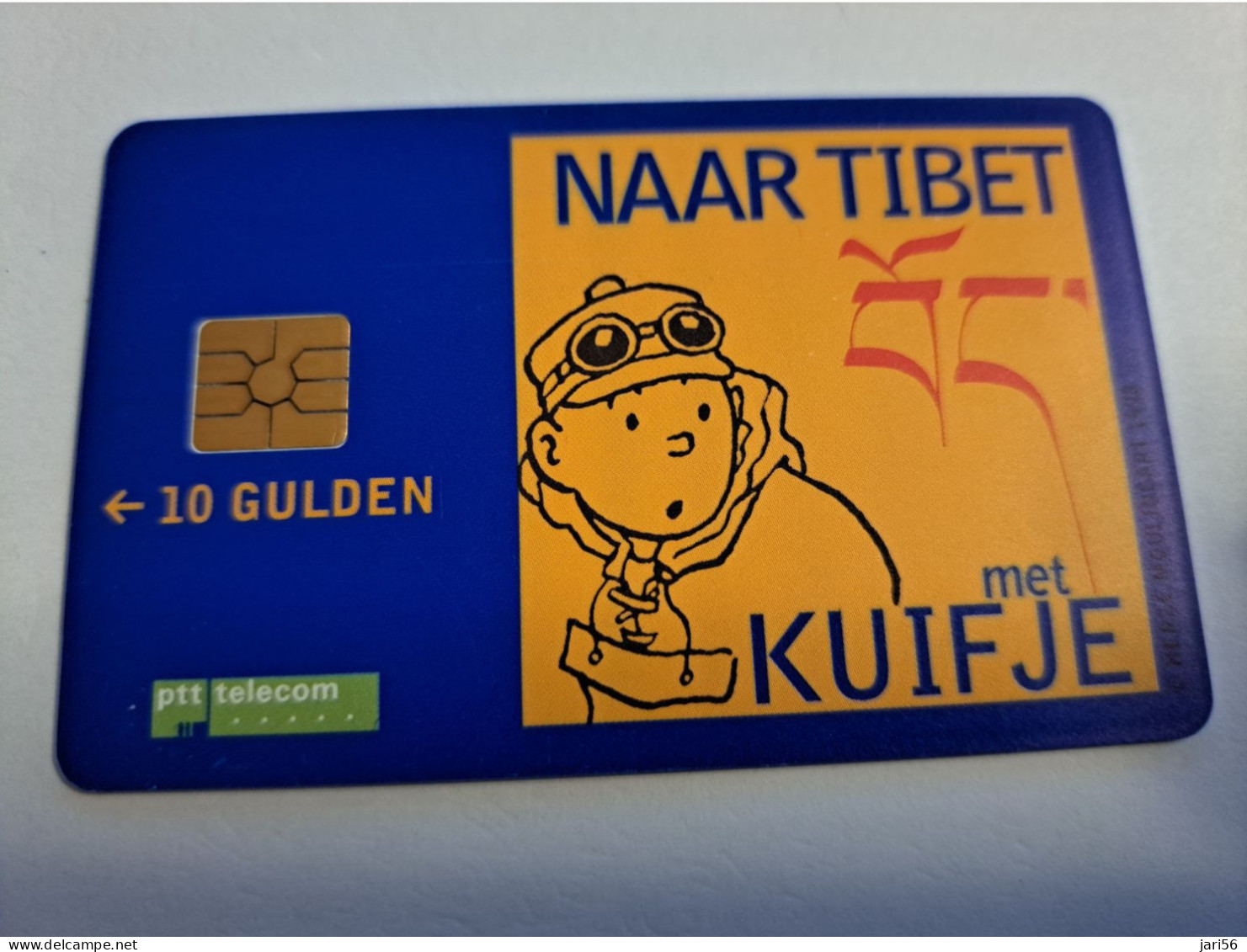 NETHERLANDS / FL 10,00- CHIP CARD / CKD 126 / KUIFJE/ TIN TIN    / PRIVATE  MINT  ** 15934** - Cartes GSM, Prépayées Et Recharges