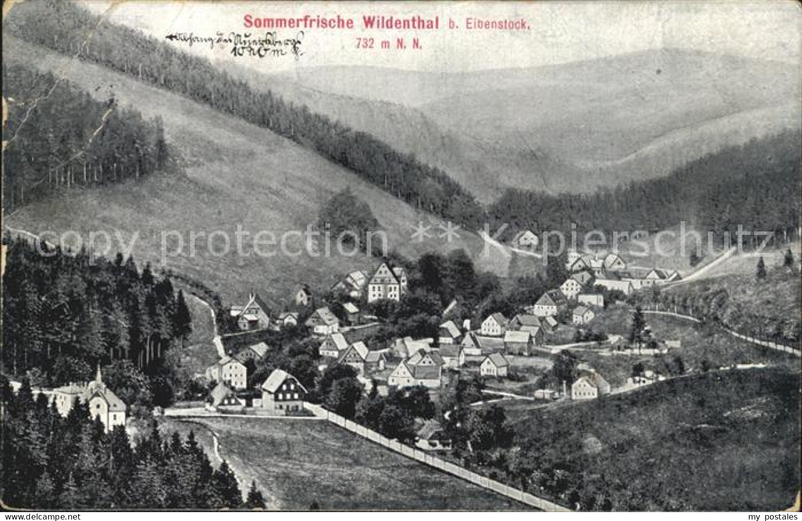 42559298 Wildenthal Eibenstock Panorama Sommerfrische Eibenstock - Eibenstock