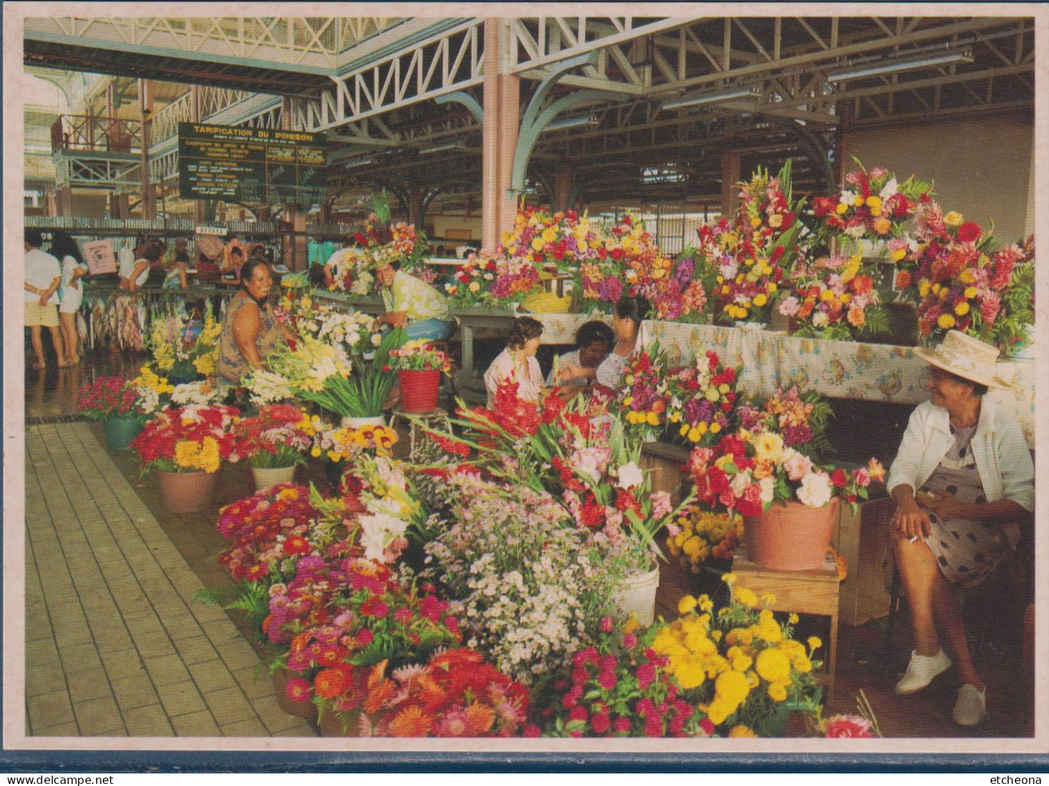 Bienvenu à Tahiti,  Marché De Papeete "Mapuru A Paraita" Les Fleurs - Französisch-Polynesien