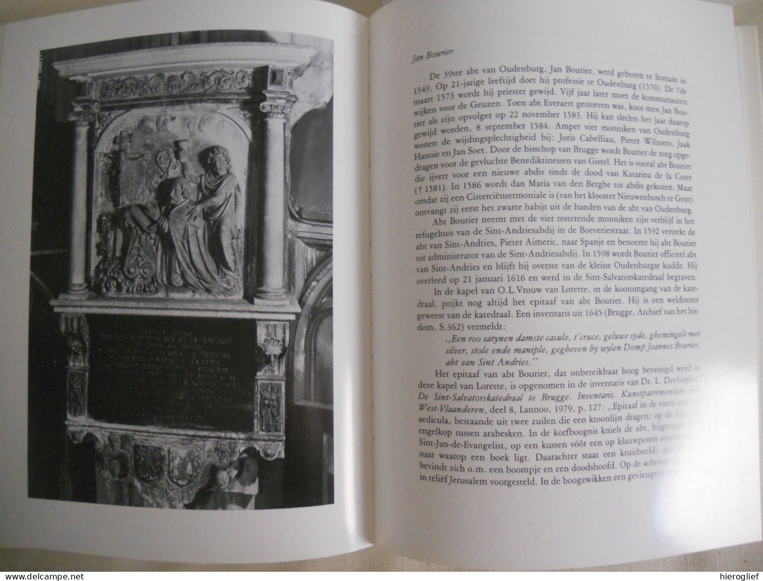 DE GESCHIEDENIS vd SINT-PIETERSABDIJ TE OUDENBURG 1084-1984 door A. Hoste abdij klooster leven functie uitstraling