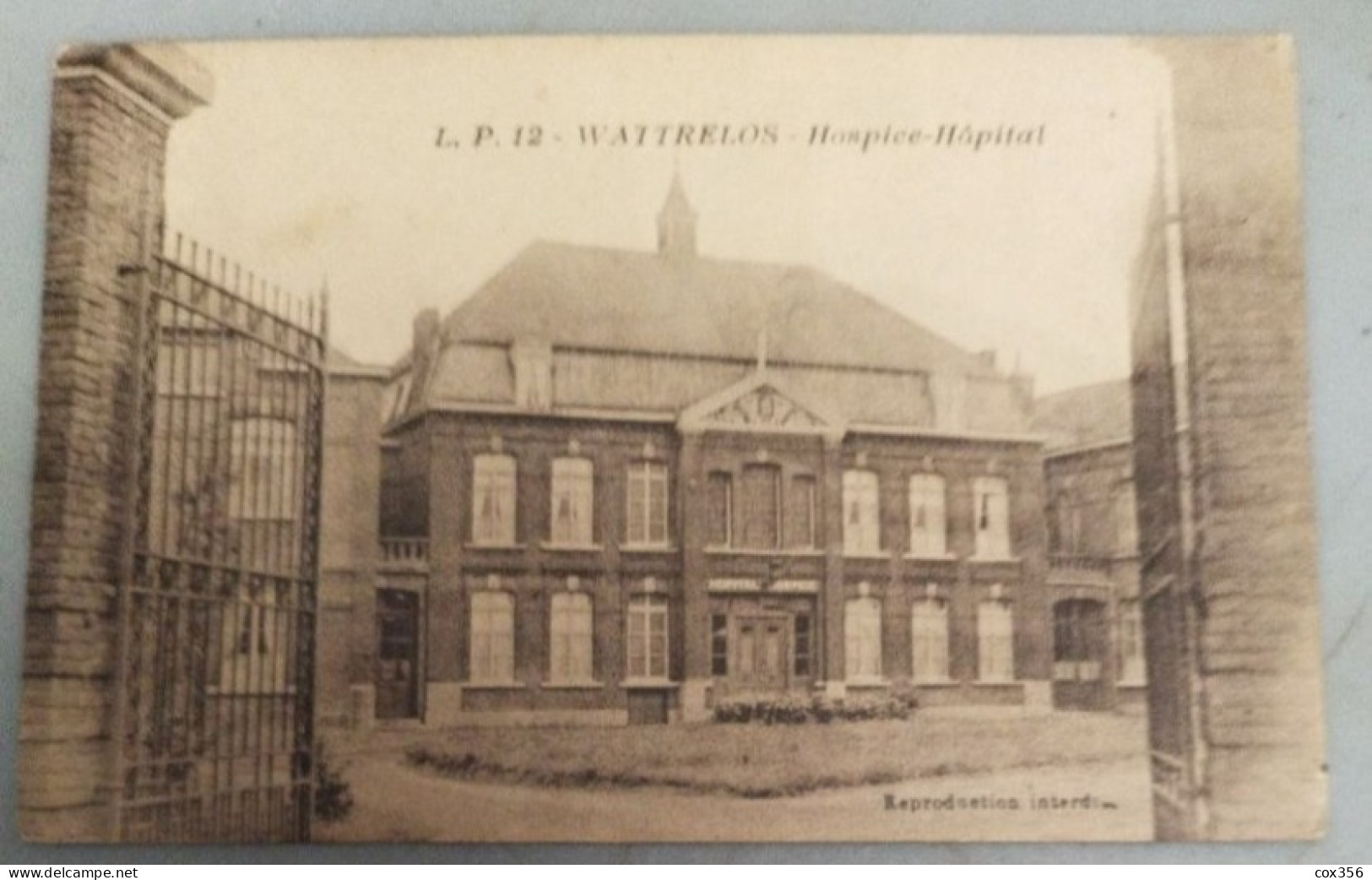 CPA 59 WATTRELOS  Hospice Hospital - Wattrelos