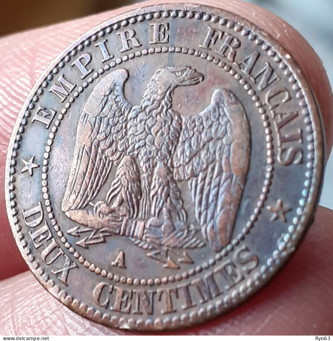 Monnaie 2 Centimes 1857 A Napoléon III - 2 Centimes