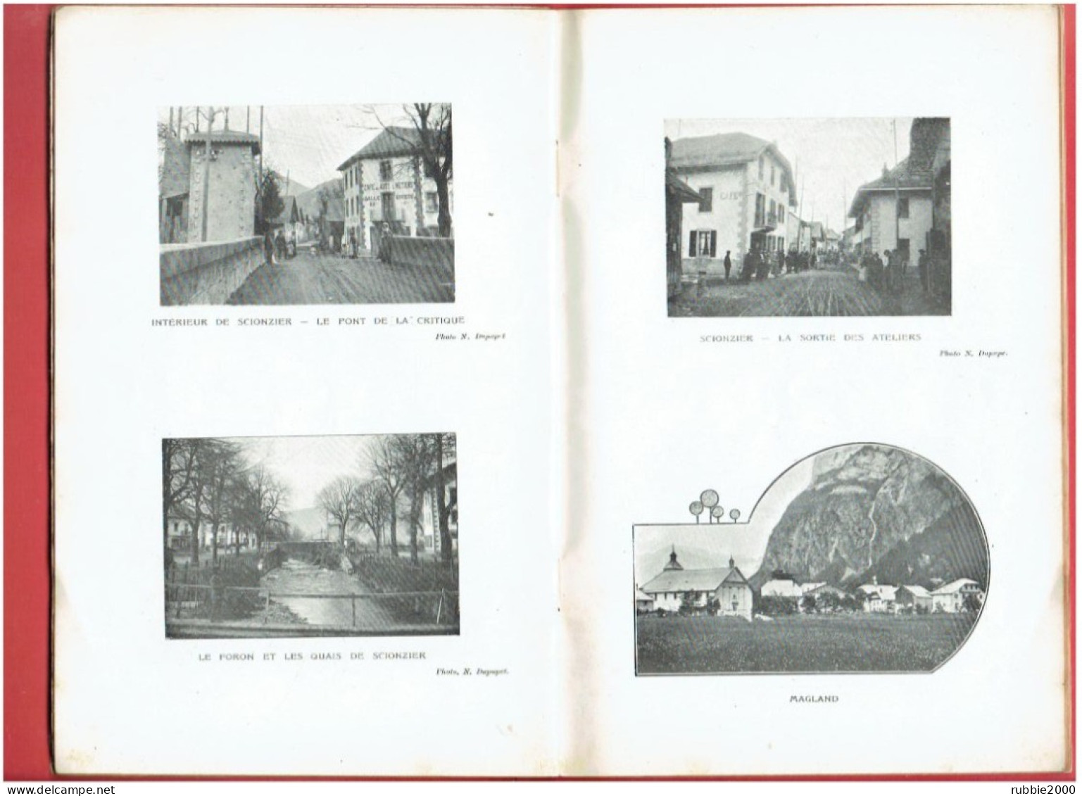 CLUSES ET SES ENVIRONS 1910 SYNDICAT D INITIATIVE DE CLUSES LIVRET GUIDE MONT SAXONNEX ARACHES MARNAZ CHATILLON / CLUSES - Rhône-Alpes