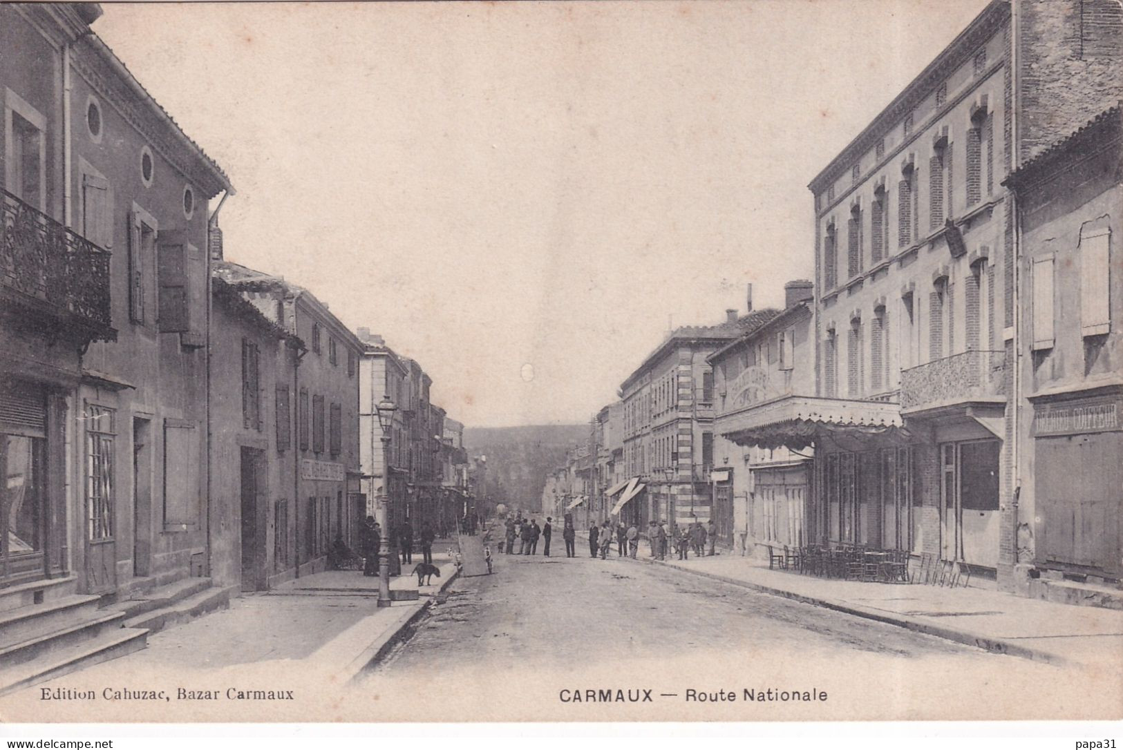 CARMEAUX - Route Nationale - Carmaux