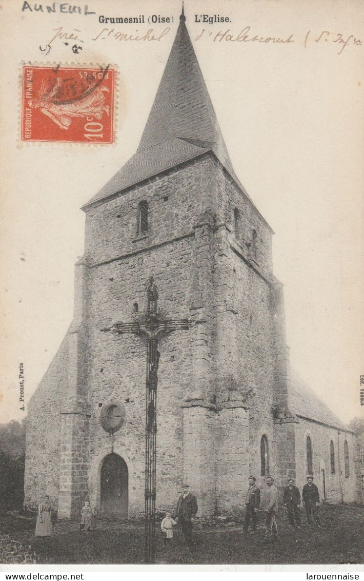 60 - AUNEUIL - Grumesnil - L' Eglise - Auneuil