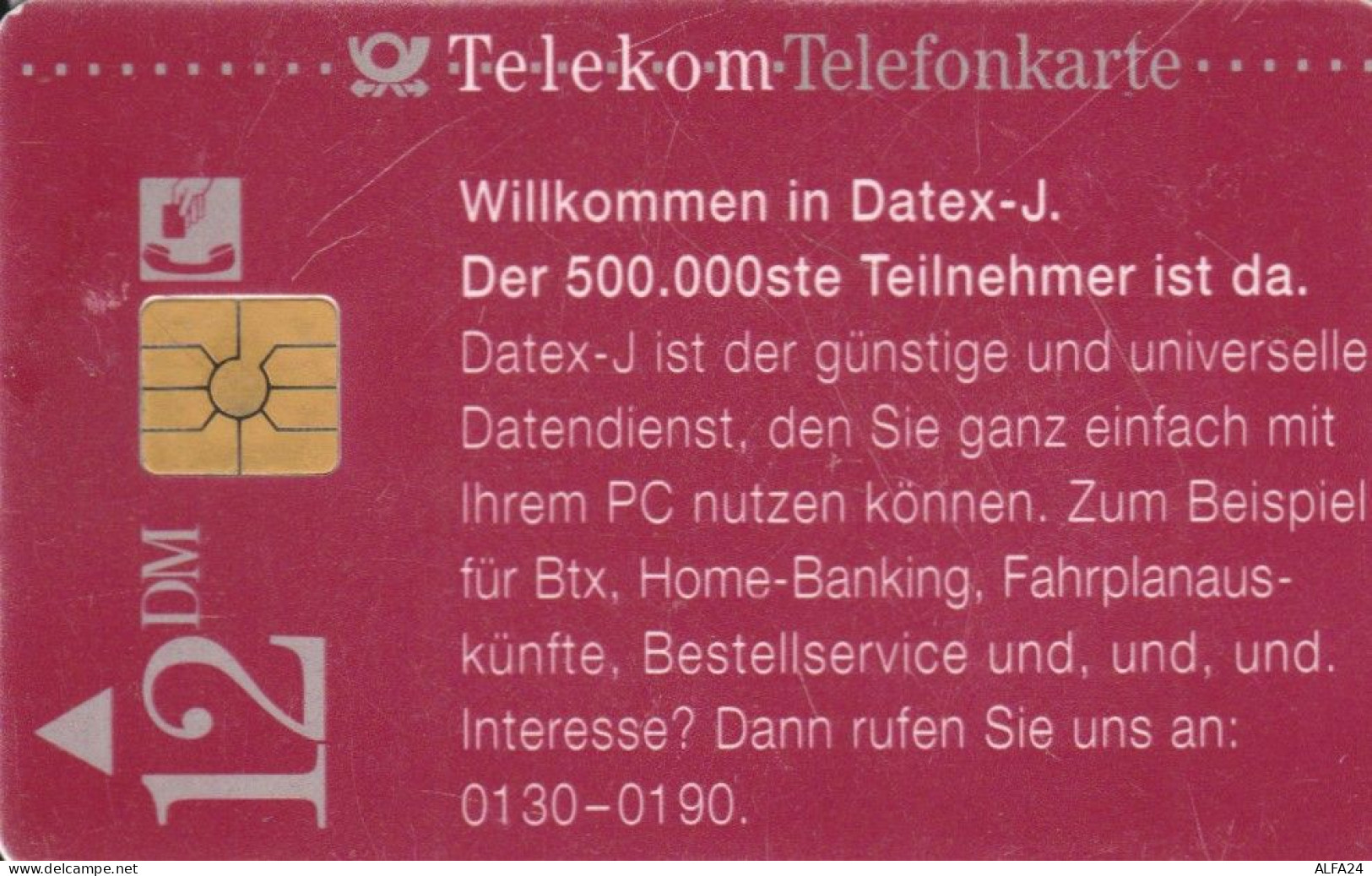 PHONE CARD GERMANIA SERIE P (PY3139 - P & PD-Series : D. Telekom Till