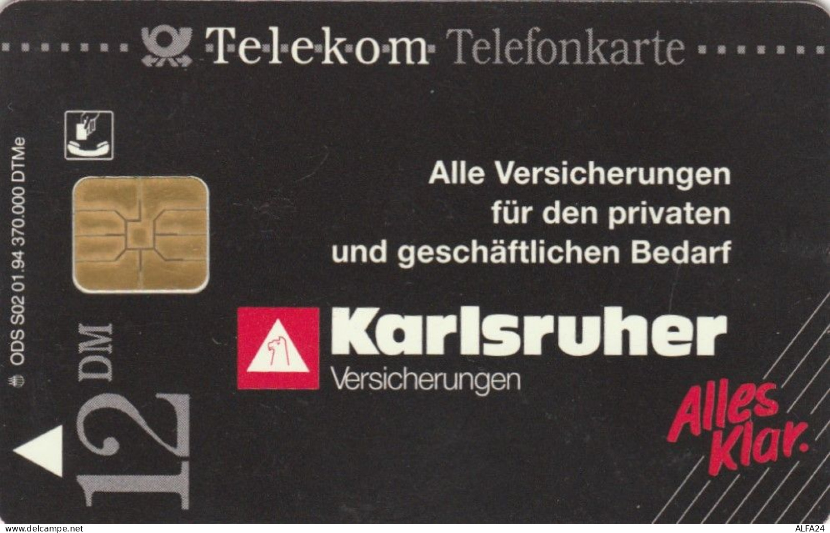 PHONE CARD GERMANIA SERIE S (PY3136 - S-Series : Tills With Third Part Ads